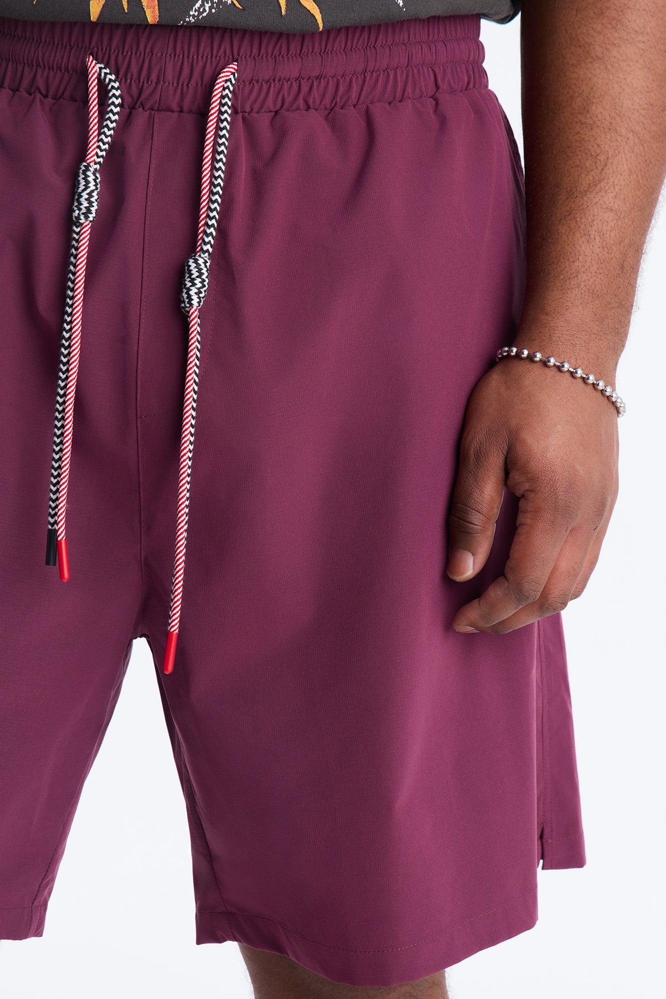 Culture Creator Double Drawstring Short - Purple