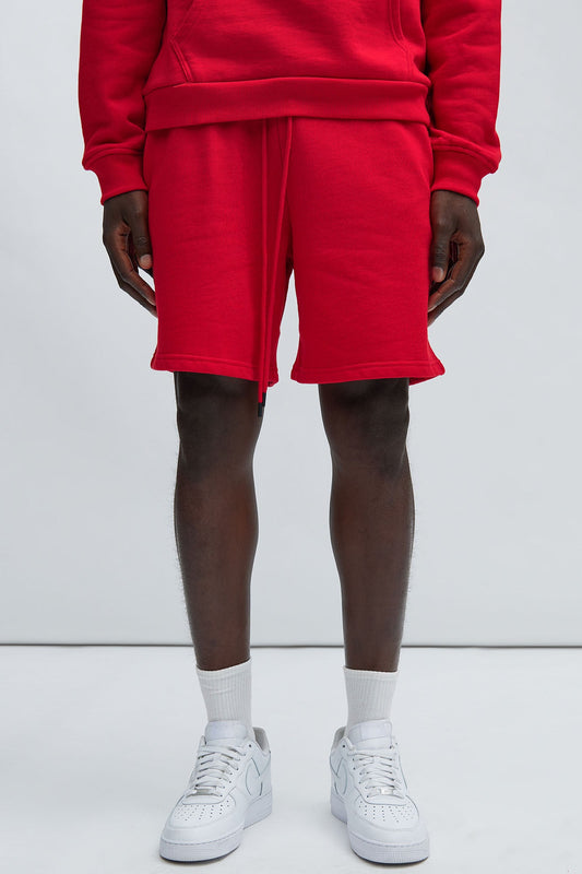 Tyson Sweatshort - Red
