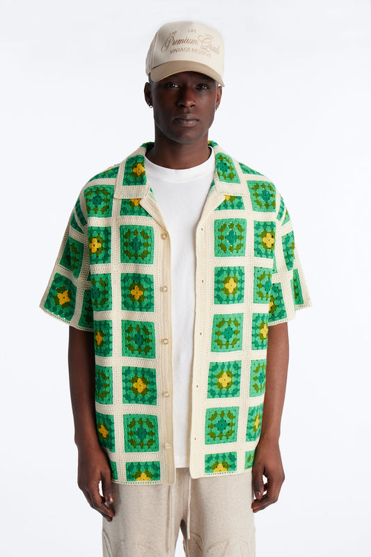 Nolan Textured Shirt - Green