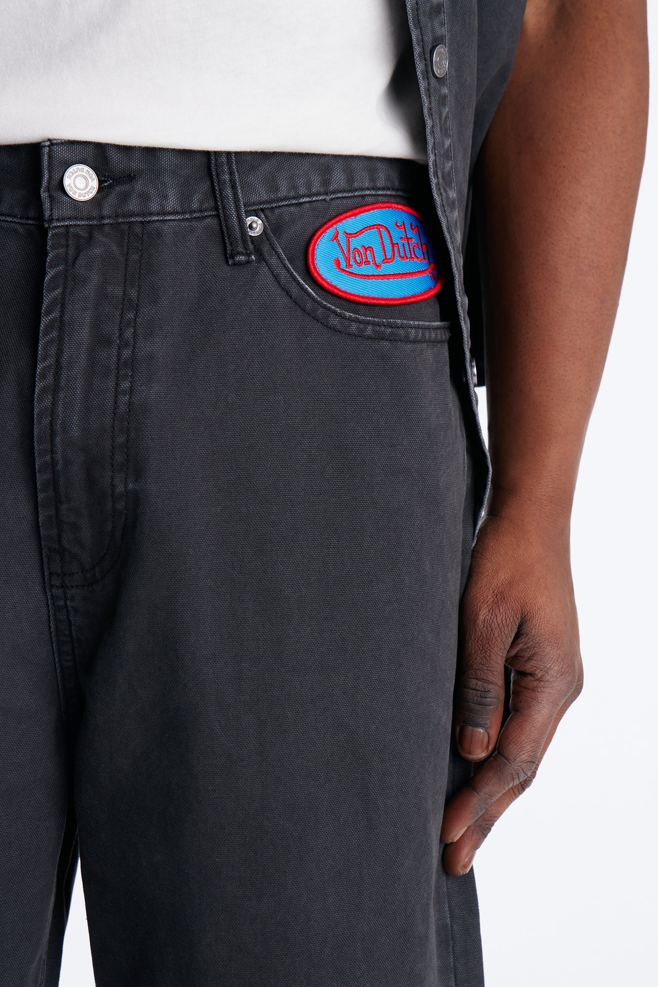 Von Dutch Reapers Straight Jean - Black