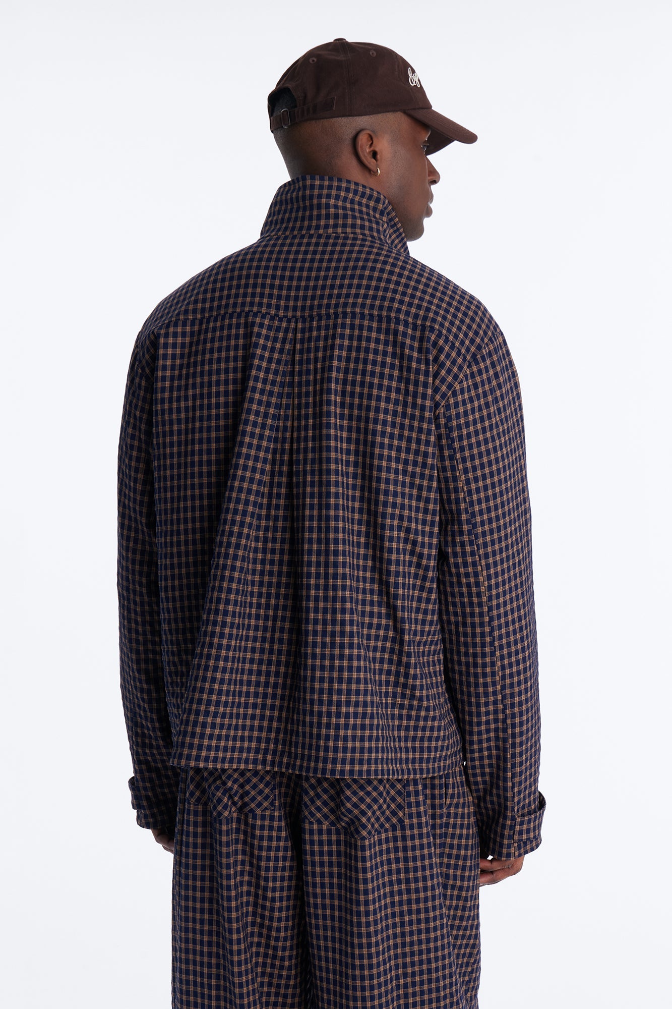 Relaxed Downtown London Shirt Jacket - Navy