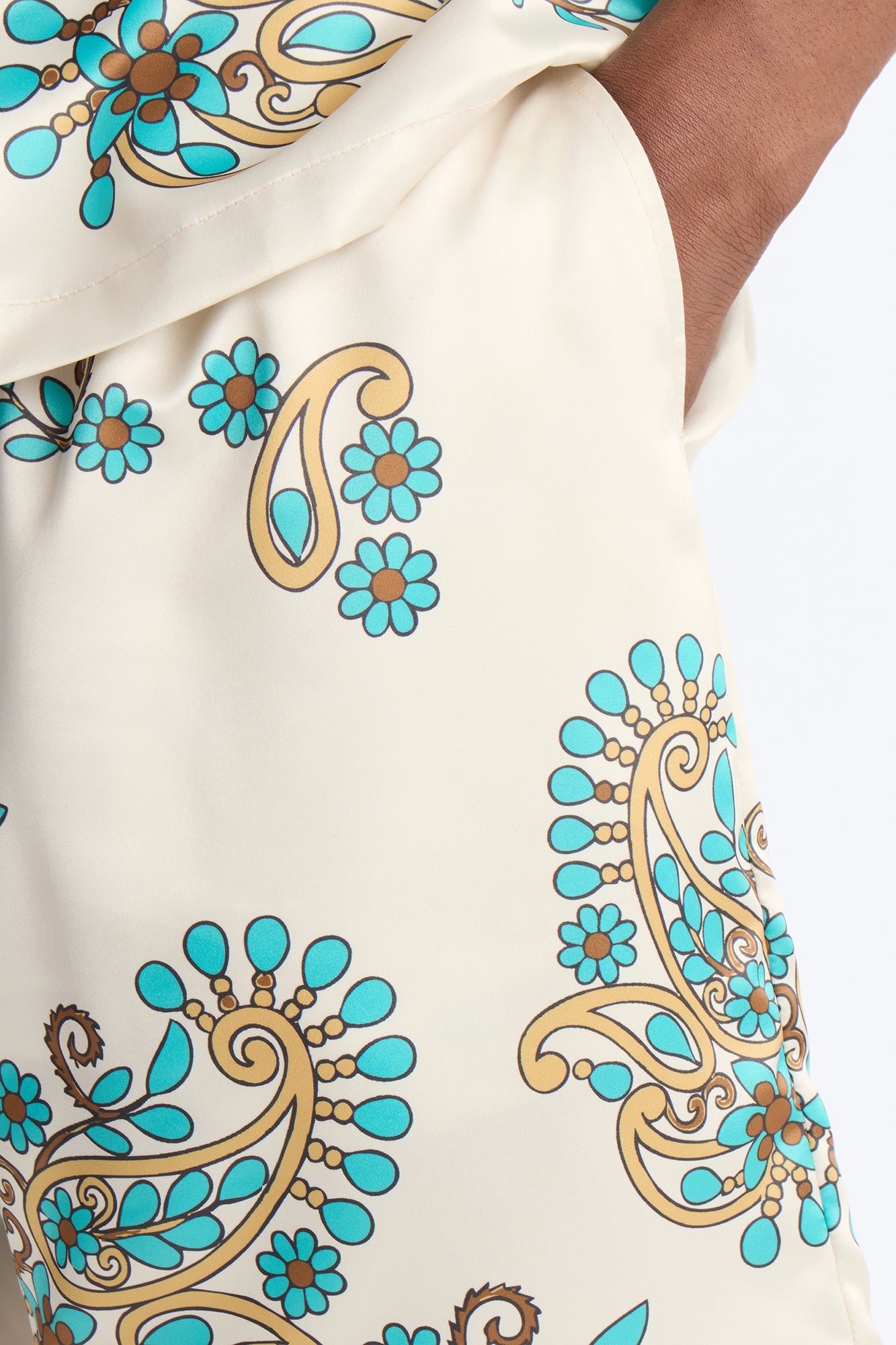 Santorini Relaxed Shorts - Natural