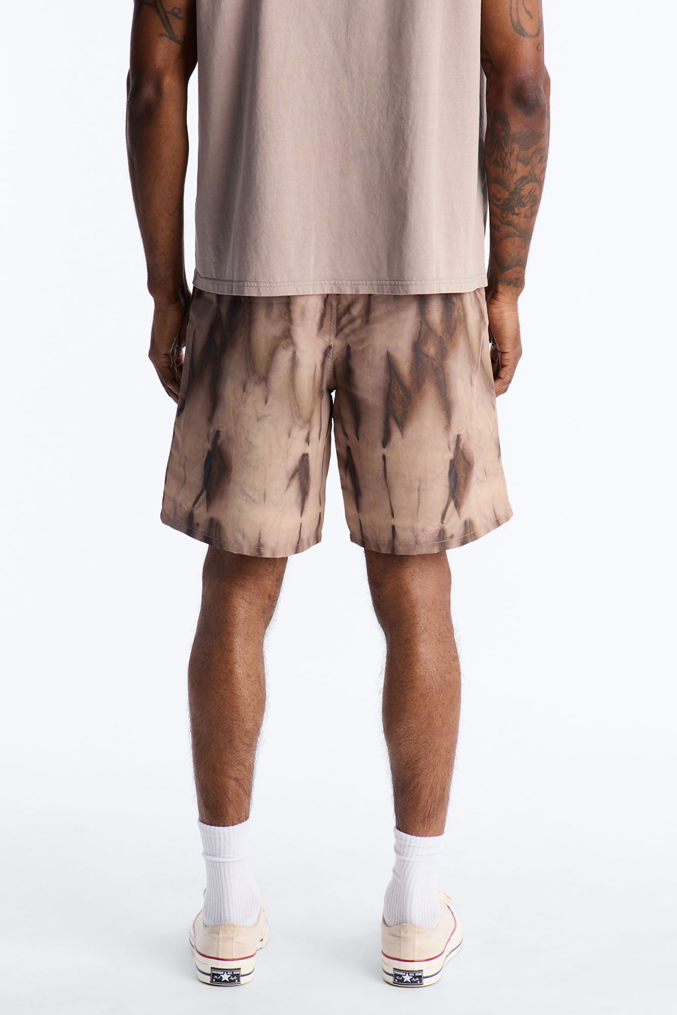 Relaxed Artificial View Short - Brown