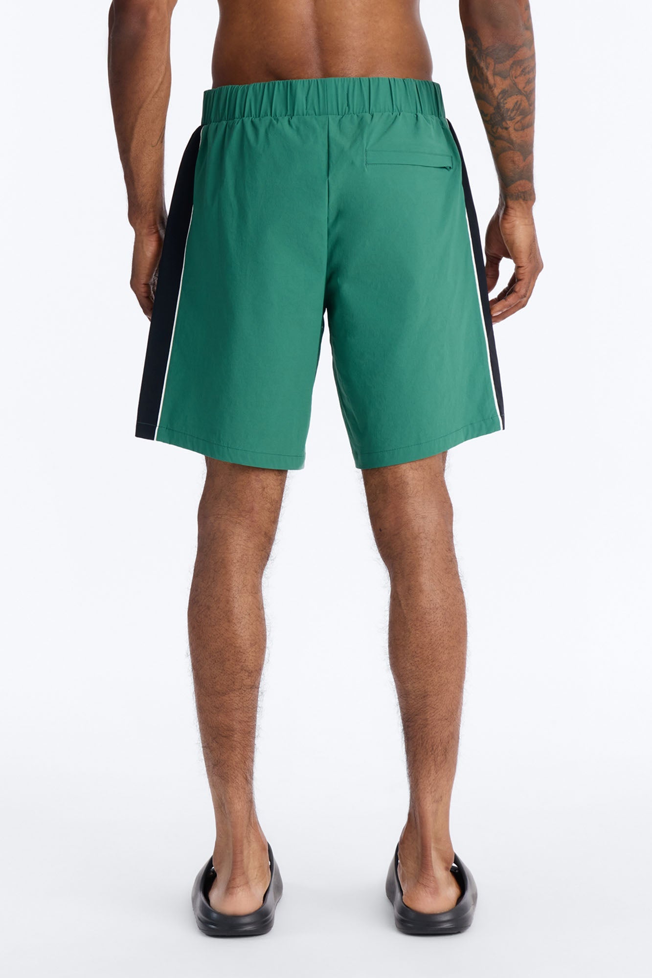 Everyday Stretch Paneled Boardshorts 9″ - Green