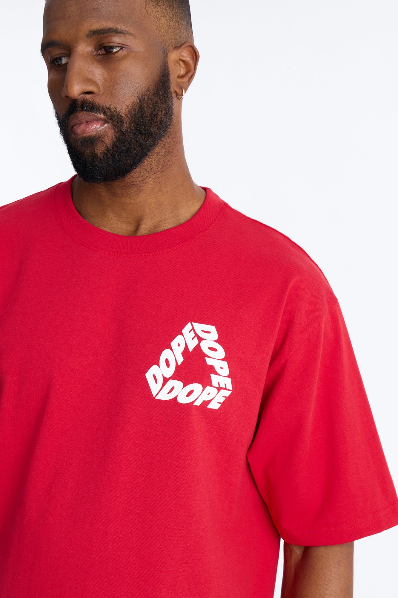 Dope Boxy Short Sleeve Tee - Red