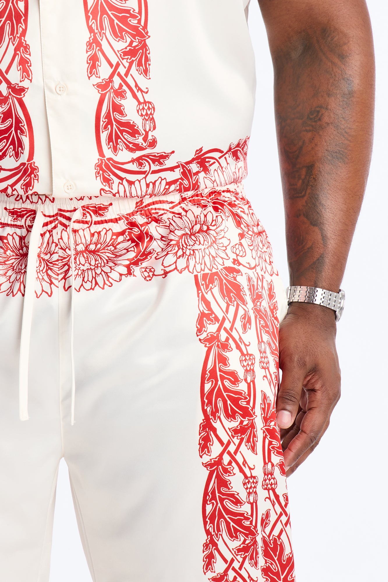 KOS Straight Pants - White