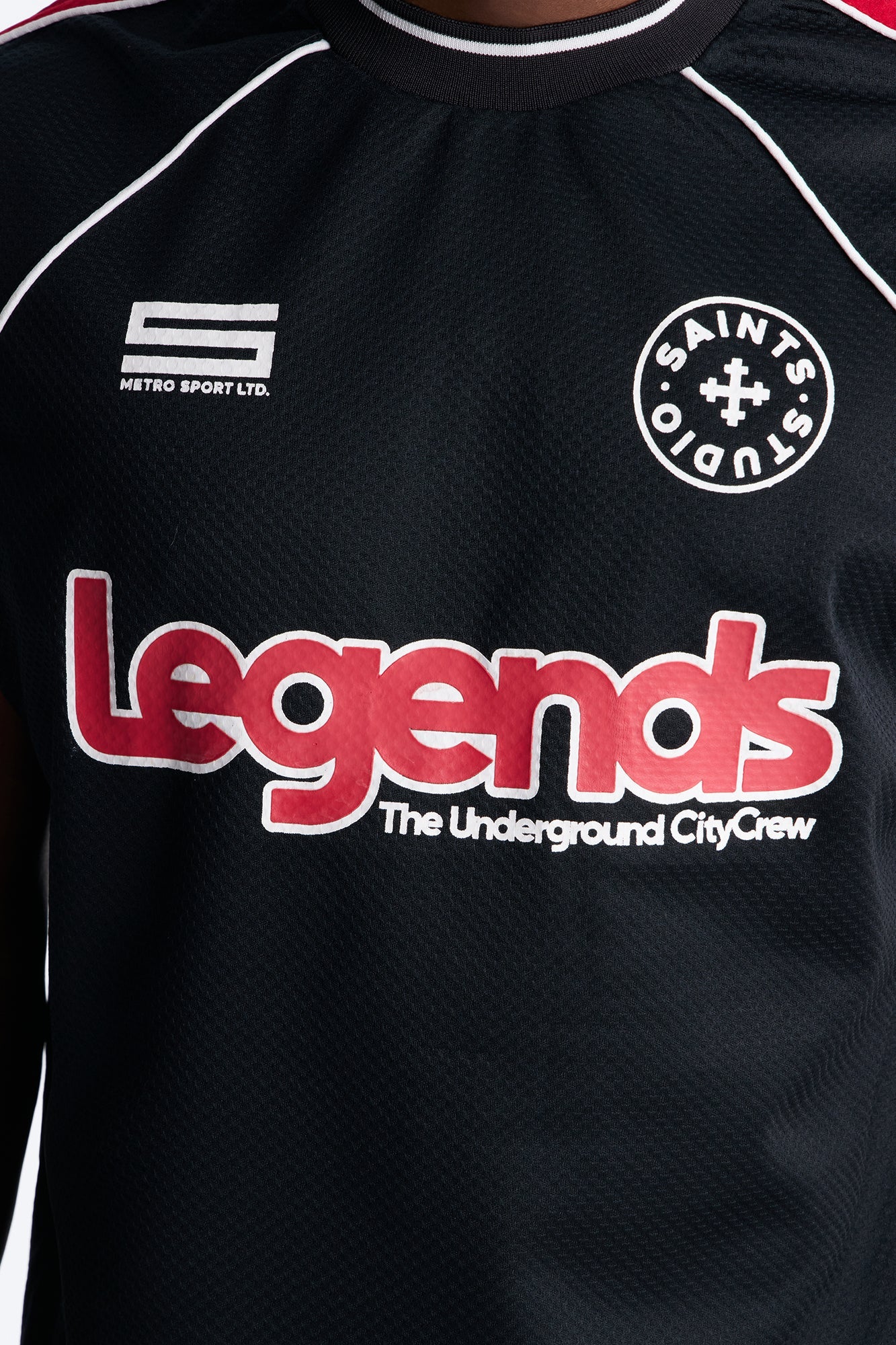 9 Legends Sleeveless Jersey - Black