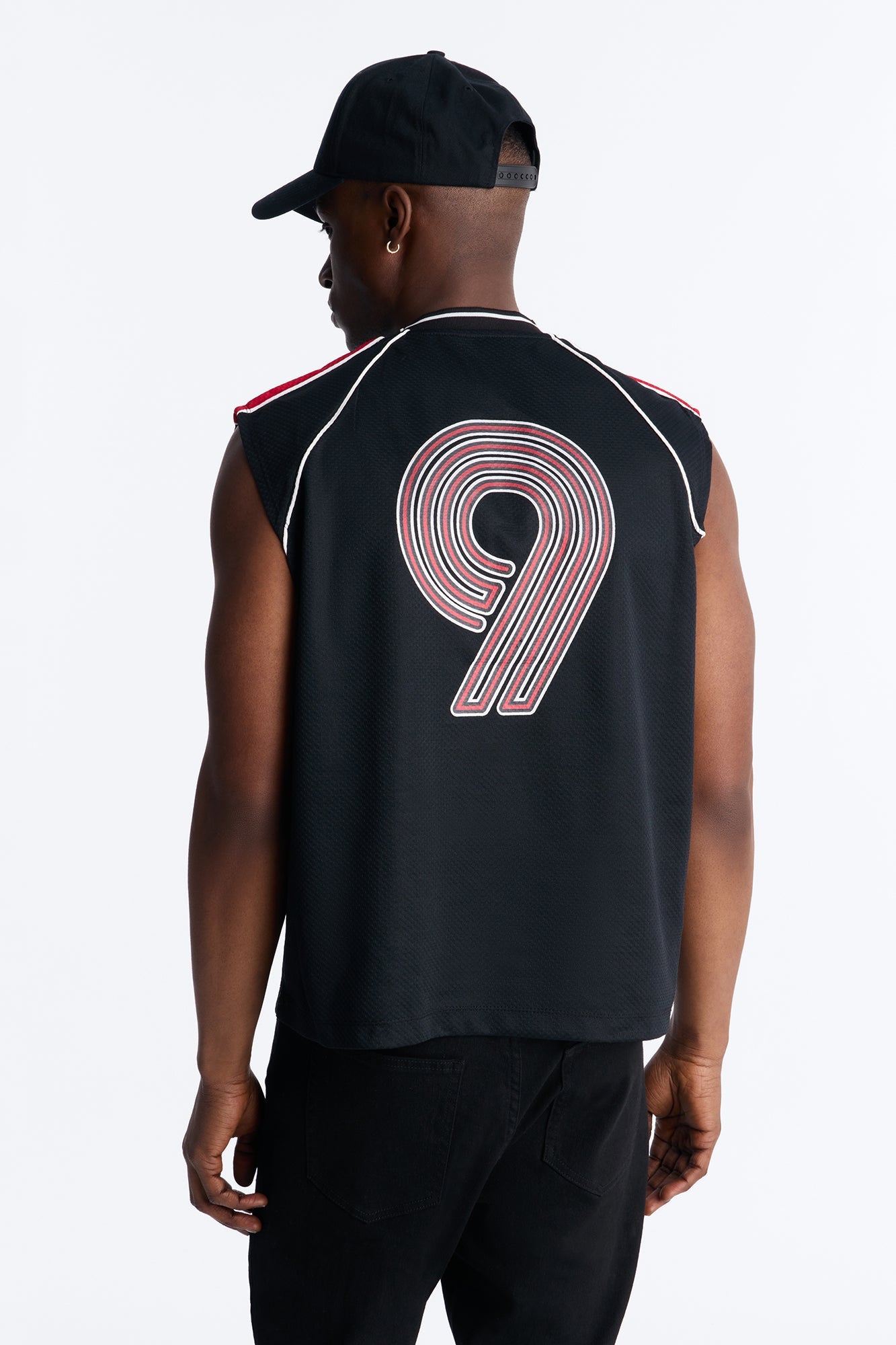 9 Legends Sleeveless Jersey - Black