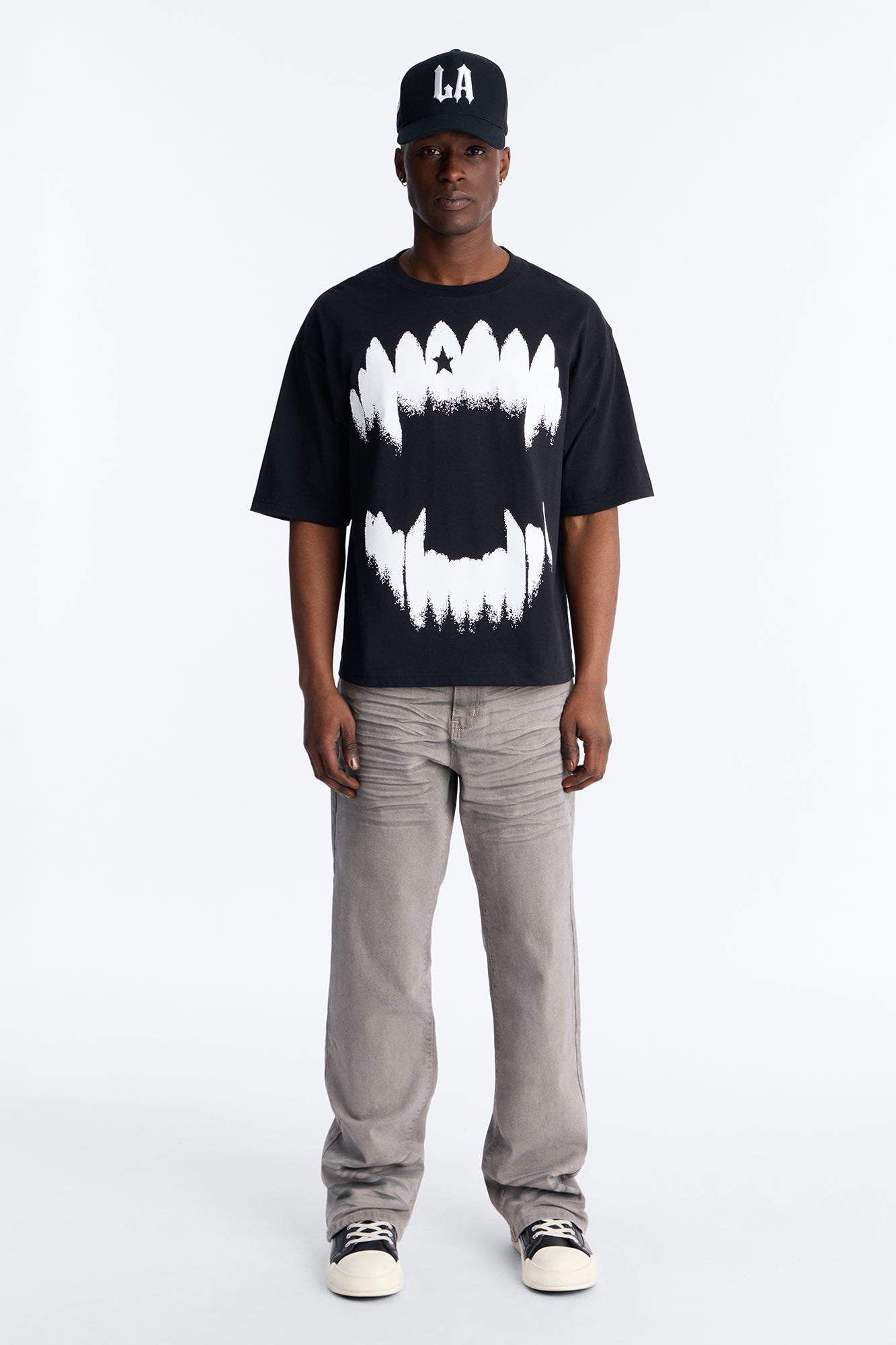 Savage Grill Boxy Short Sleeve Tee - Black