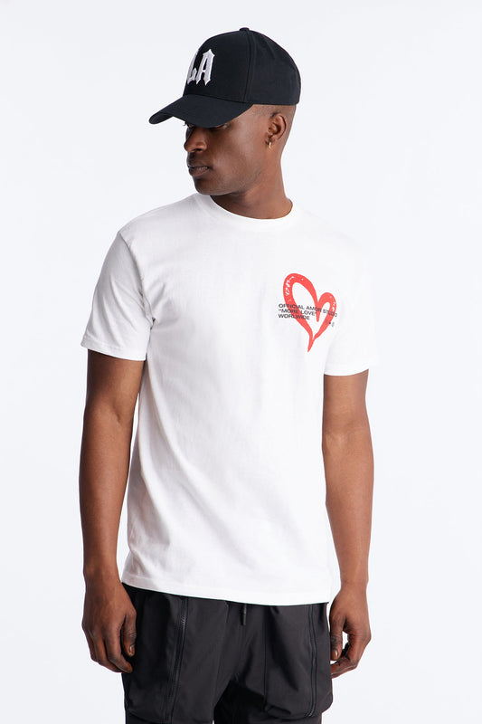 Amor Studio Short Sleeve Tee - White