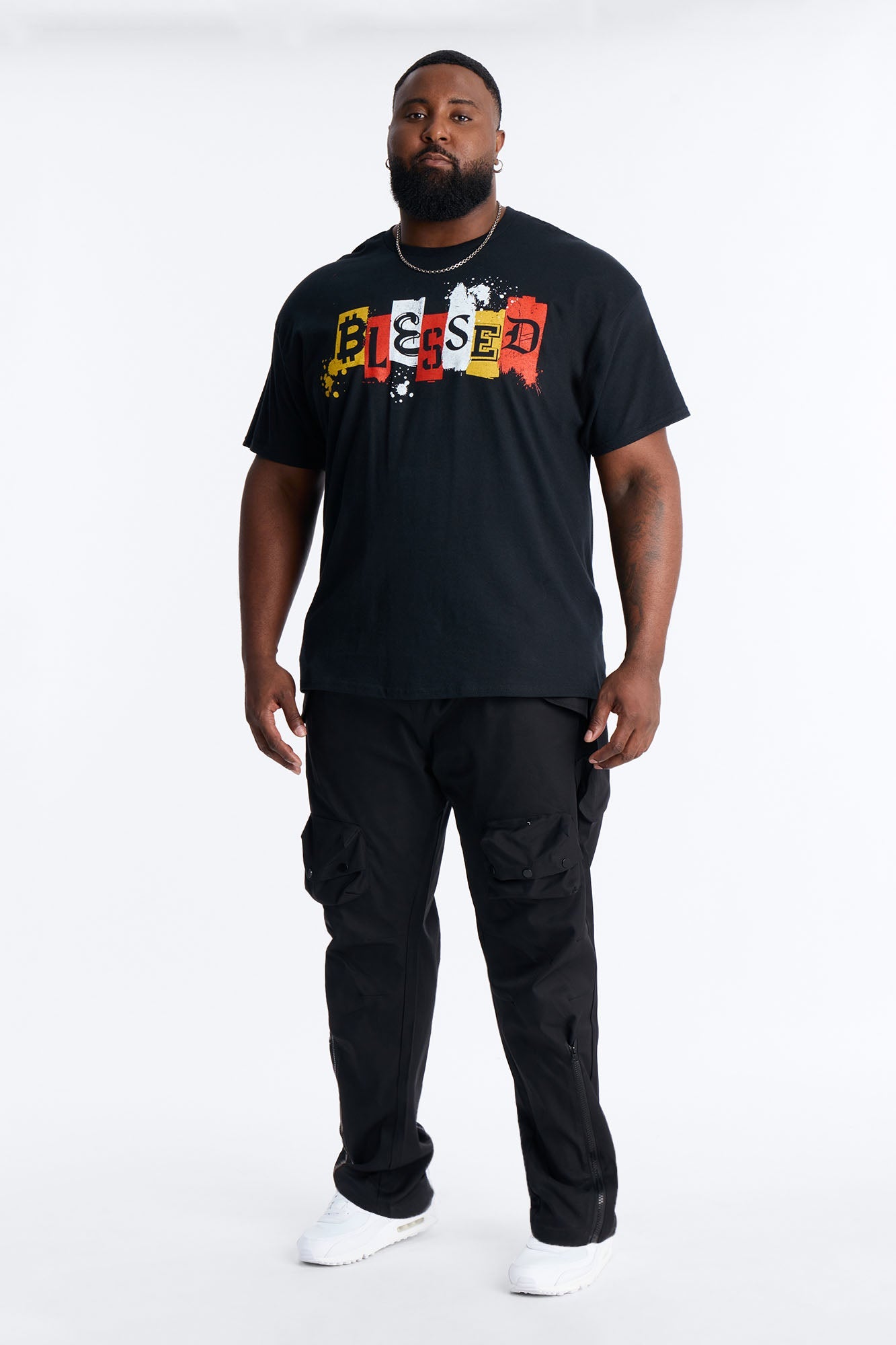 Blessed Coin Short Sleeve Tee - Black