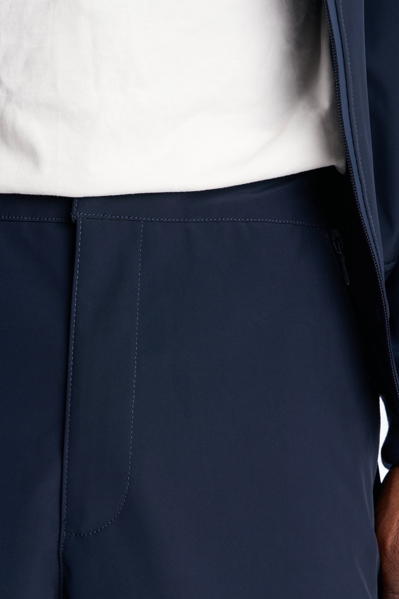 Baggy Liberty Zip Pant - Navy