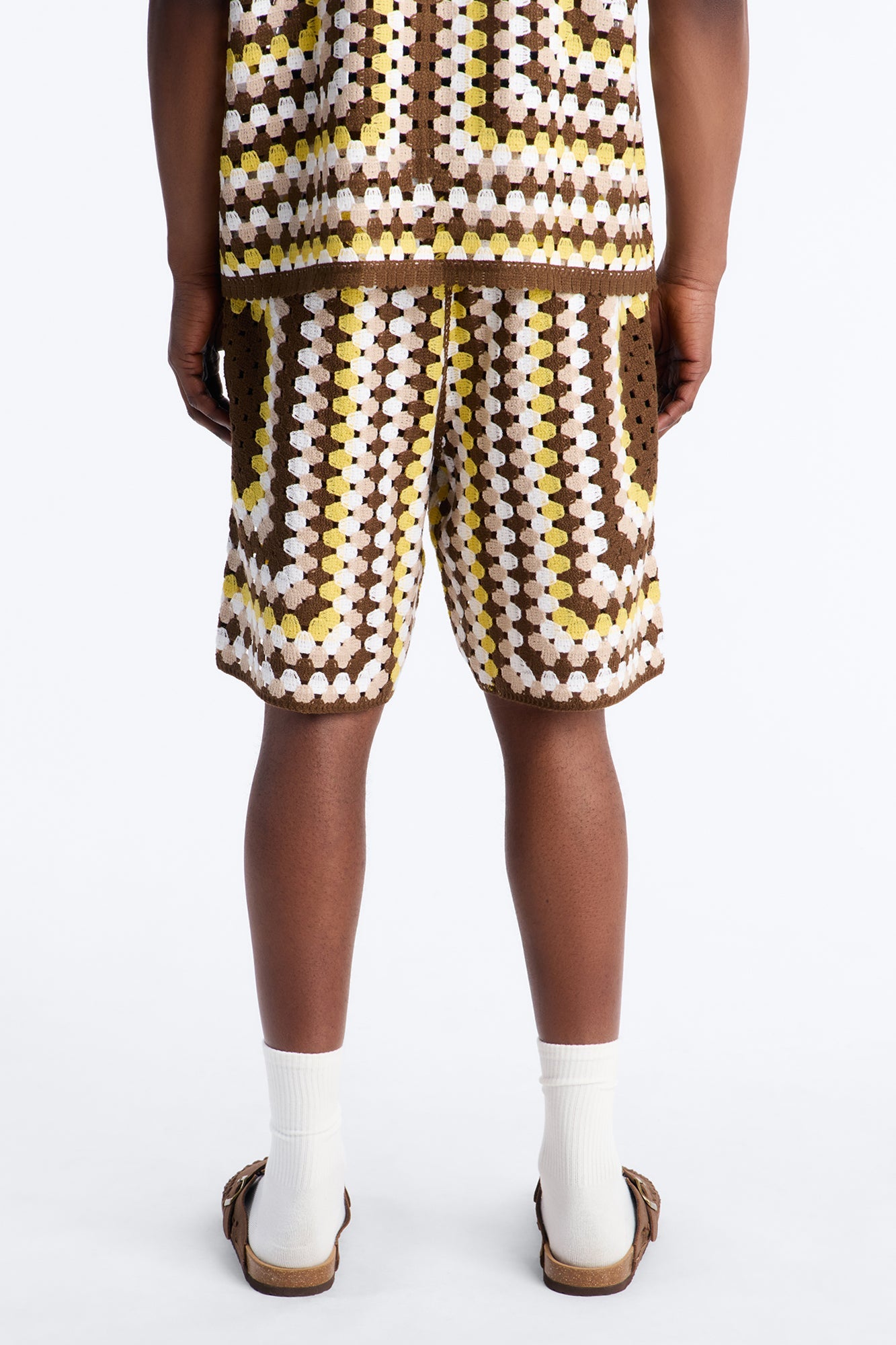 Relaxed Menorca Crochet Short - Multi Color