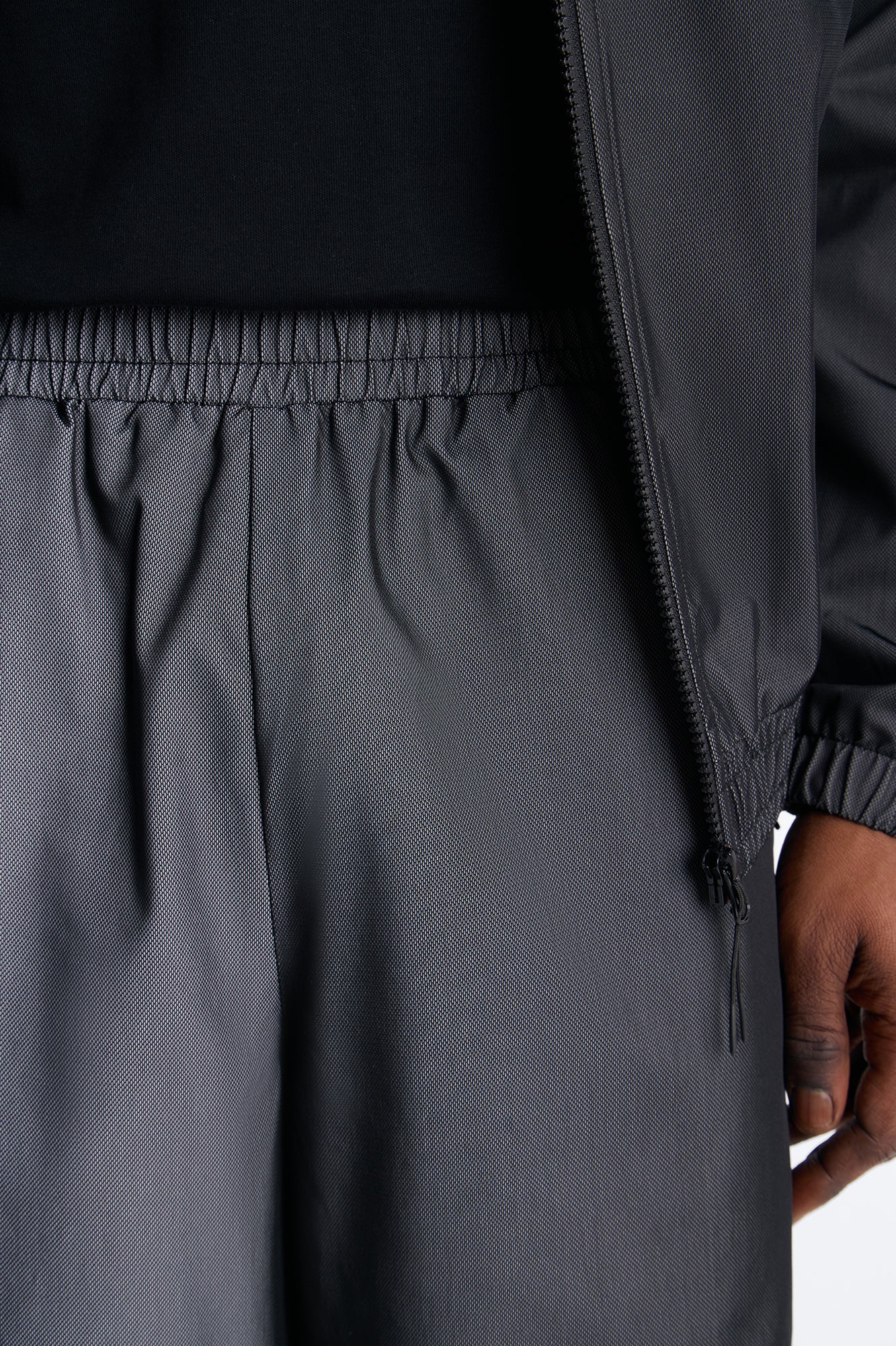 Baggy Chroma Reflective Mesh Overlay Short - PlatinumIce