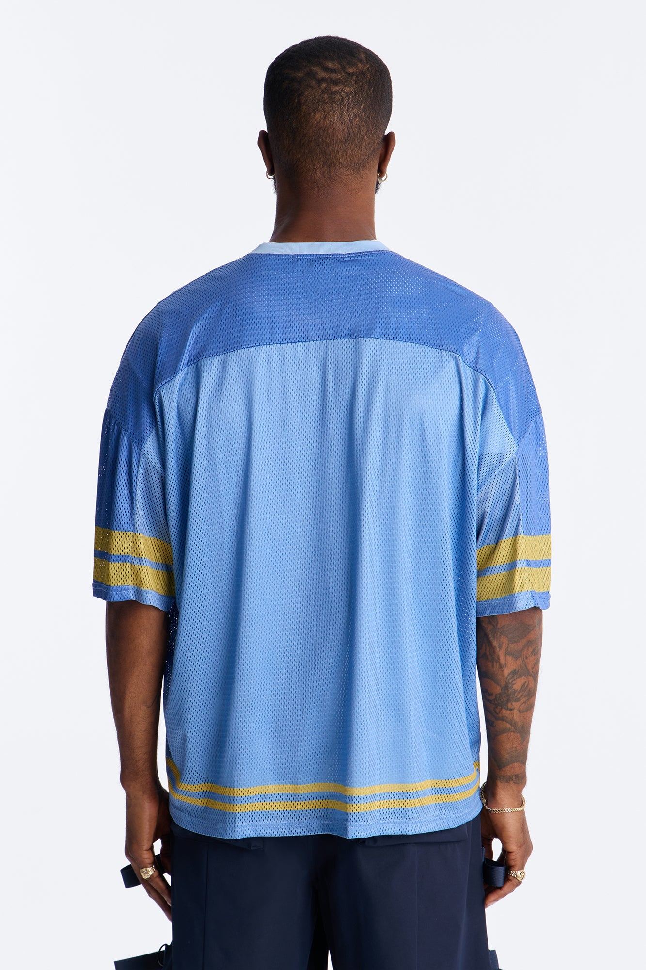 Burning Star Short Sleeve Jersey - Blue