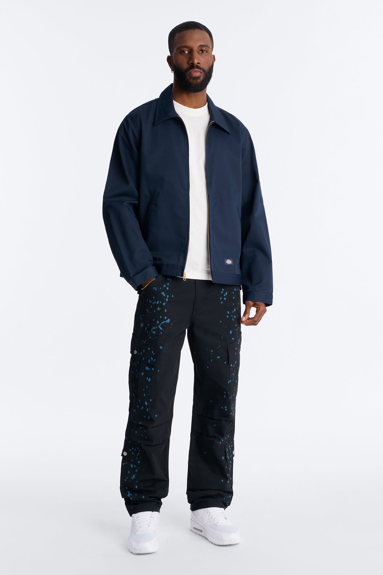 Straight New Age Canvas Pant - Black