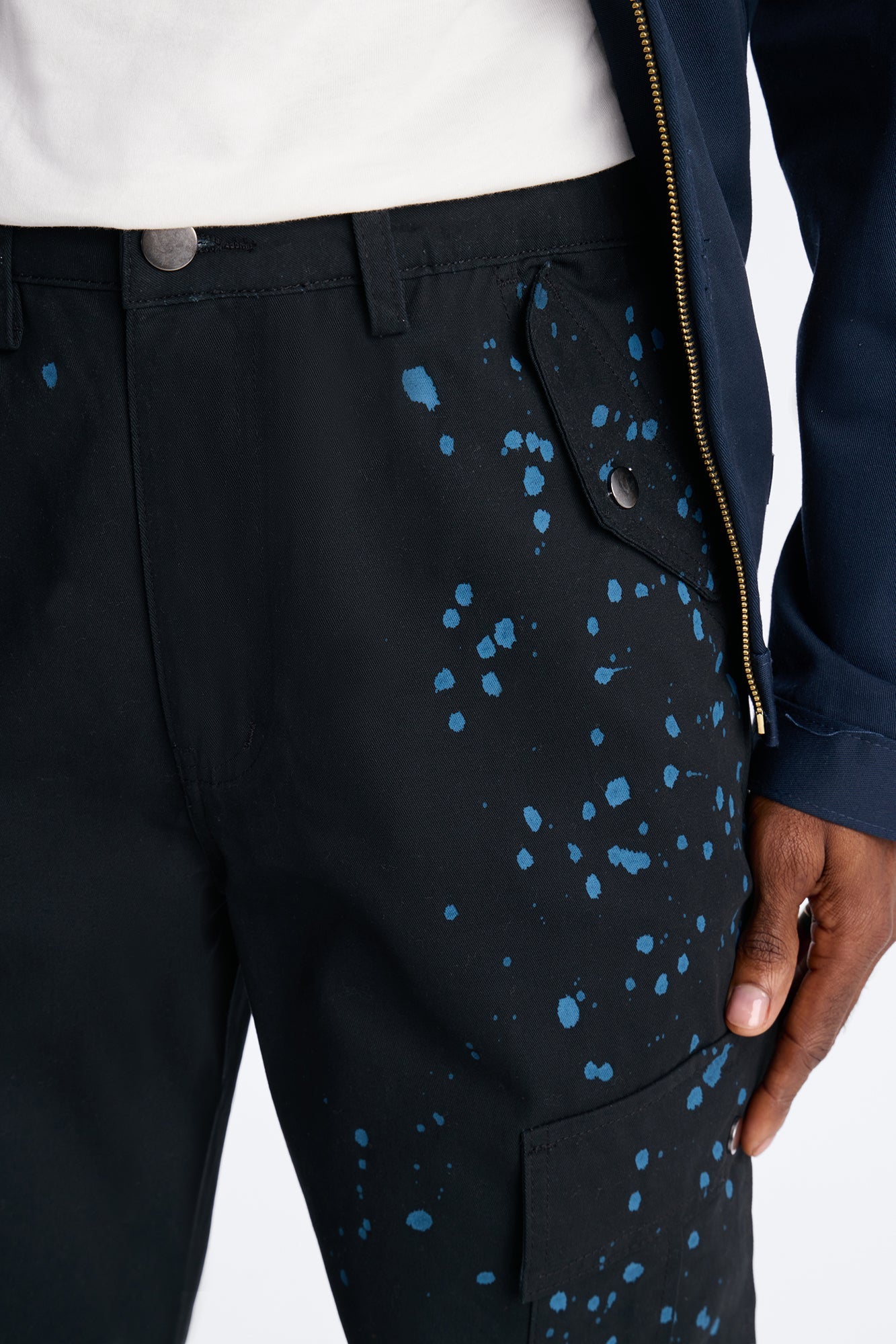 Straight New Age Canvas Pant - Black