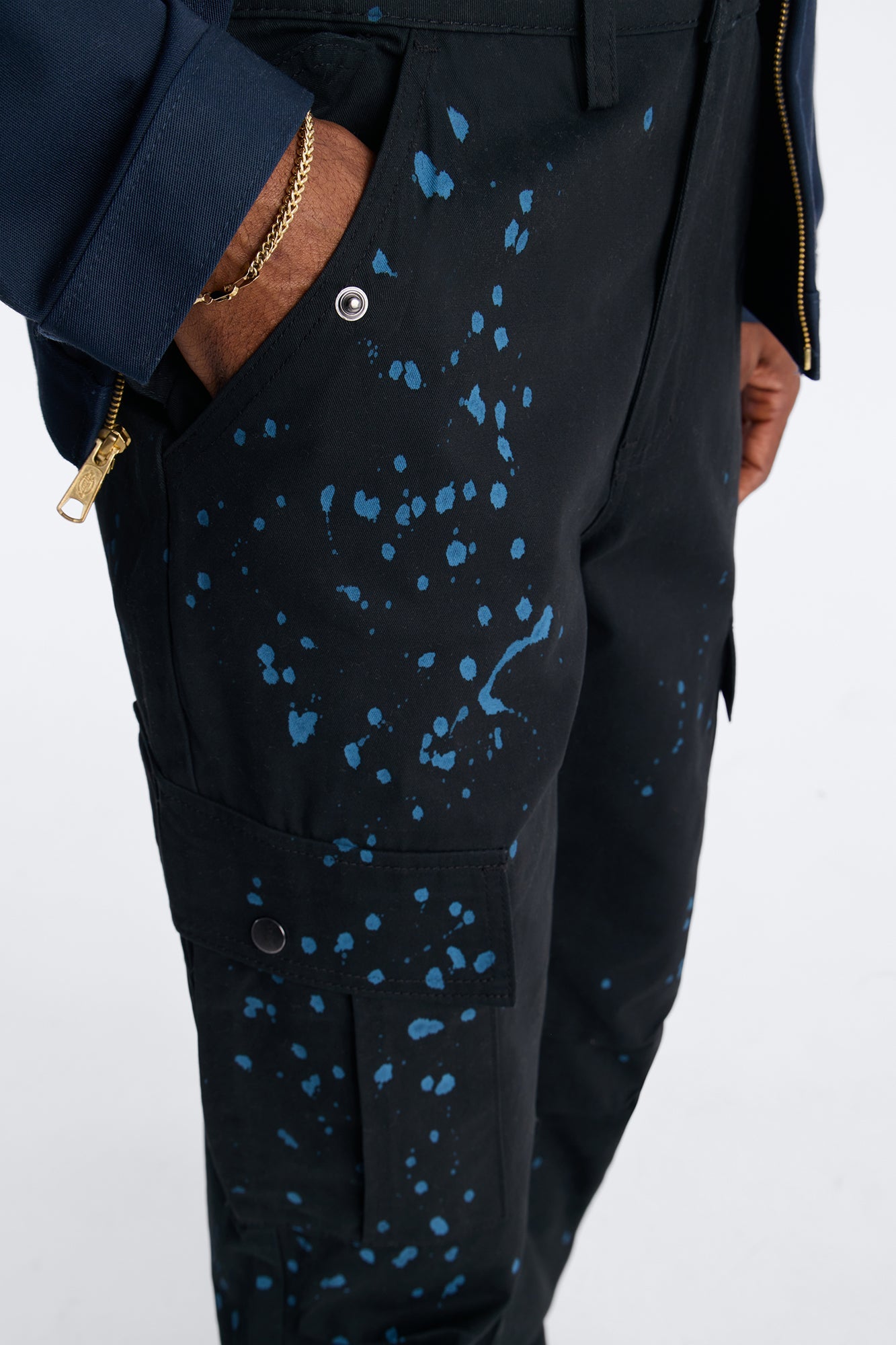 Straight New Age Canvas Pant - Black