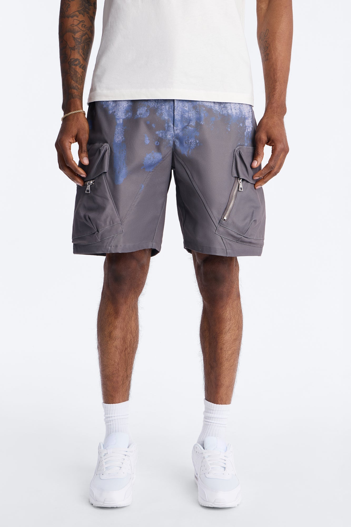 Relaxed Traveling Artist Short - Grey
