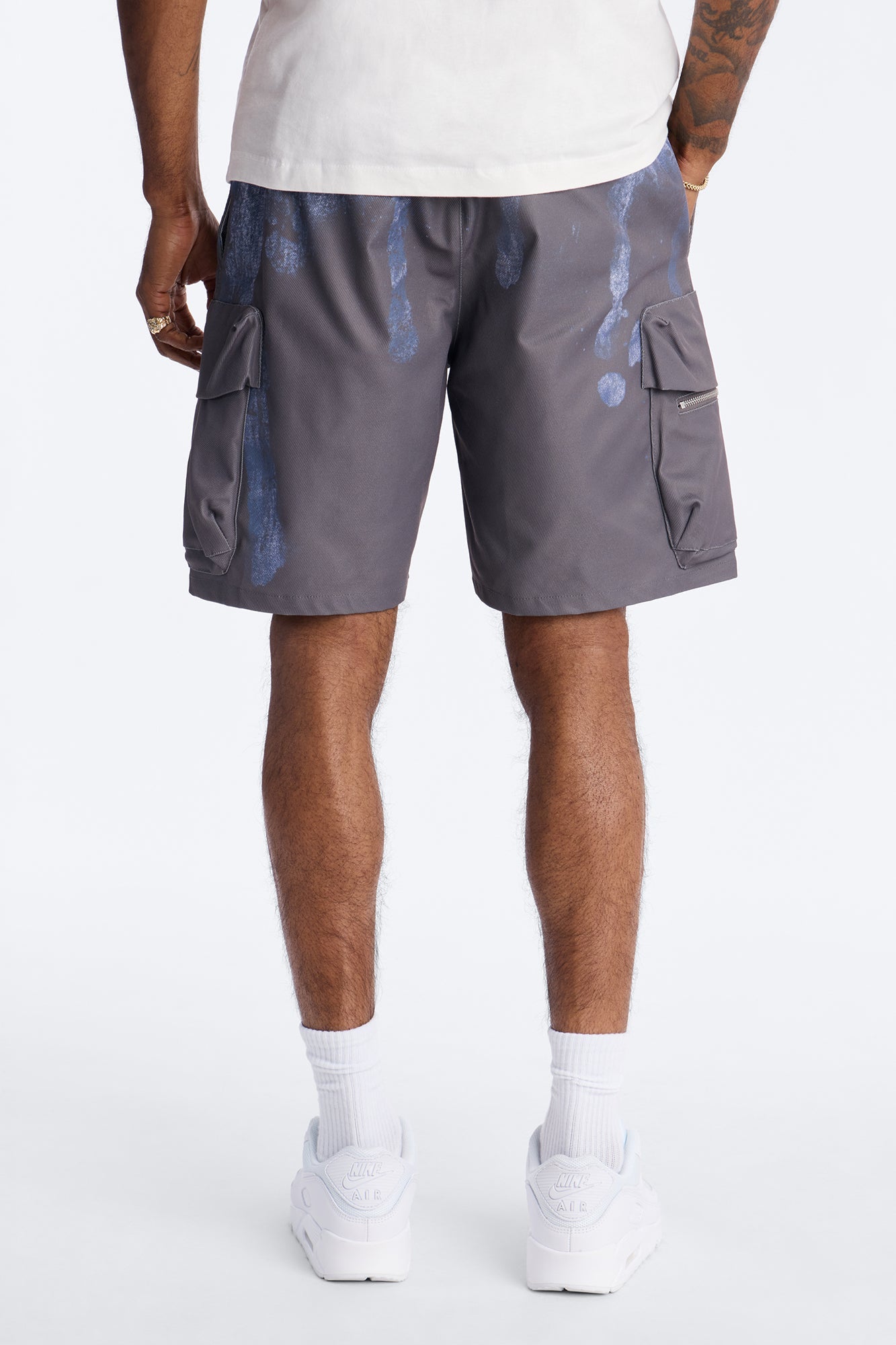Relaxed Traveling Artist Short - Grey