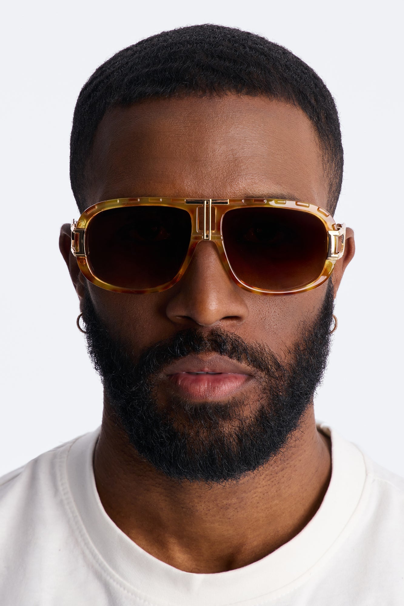 Updated Aviator Sunglasses - Orange