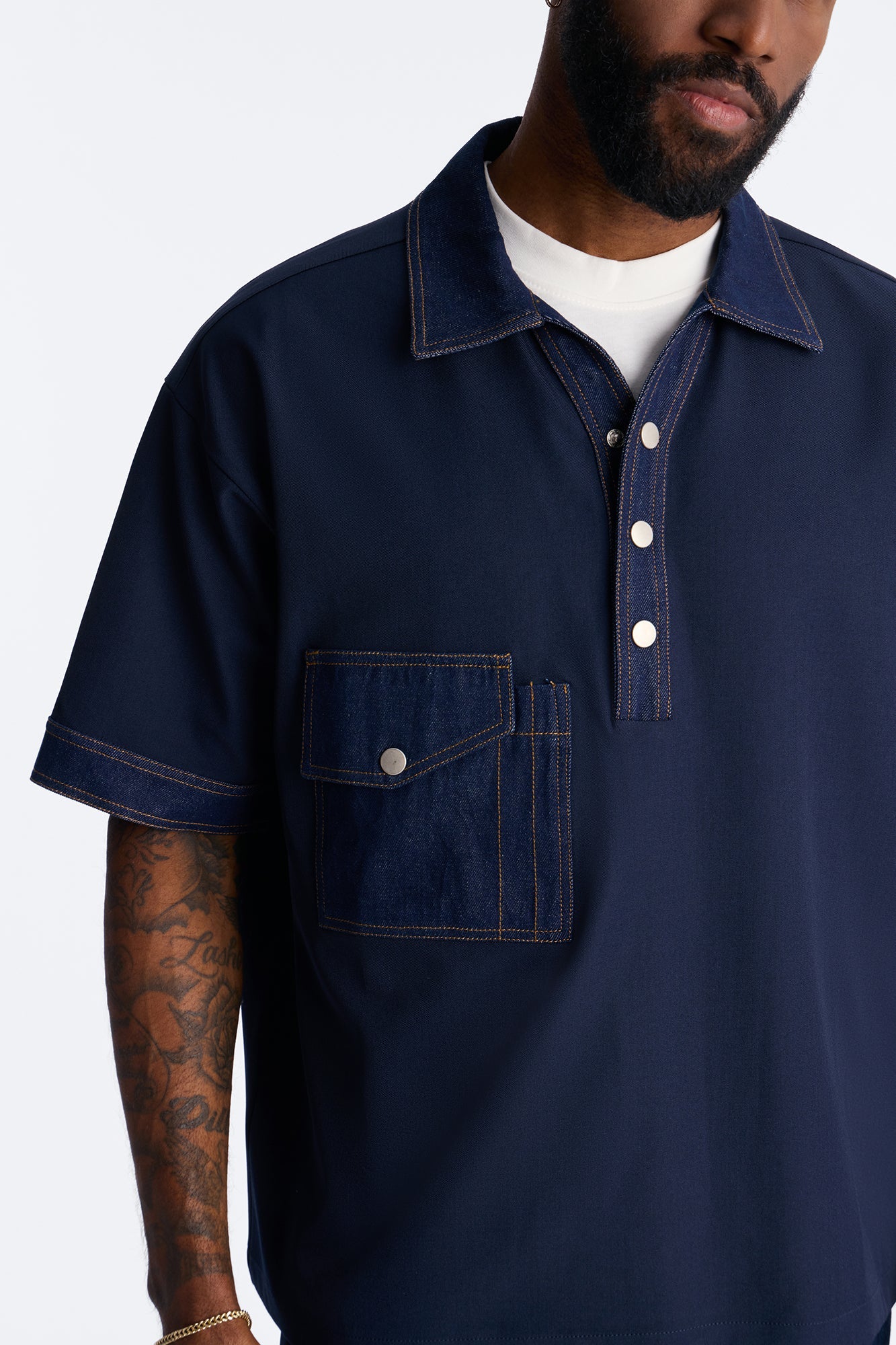 Blueprint Utility Polo - Indigo