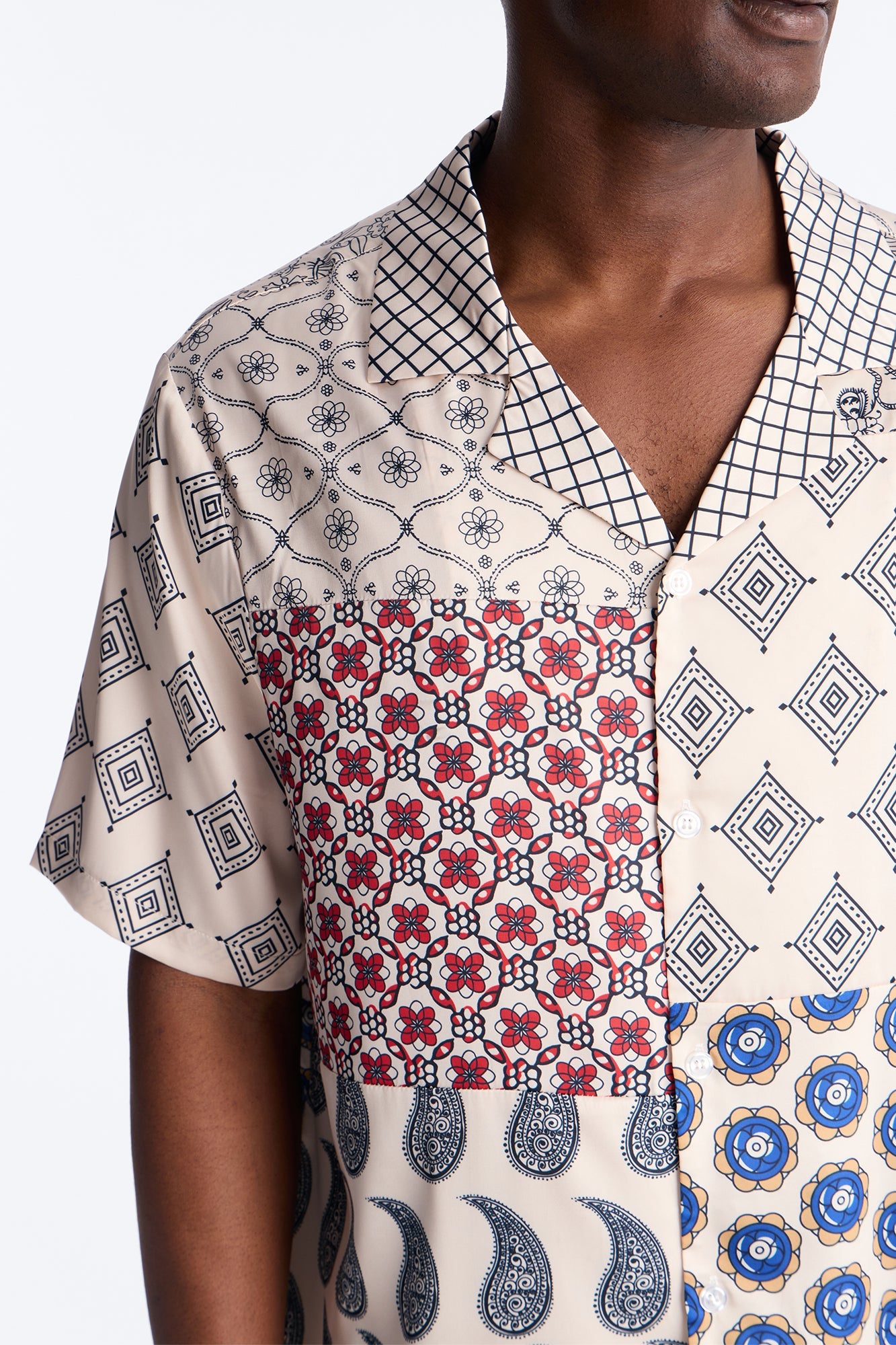 Sundust Cuban Collar Shirt - Multi Color
