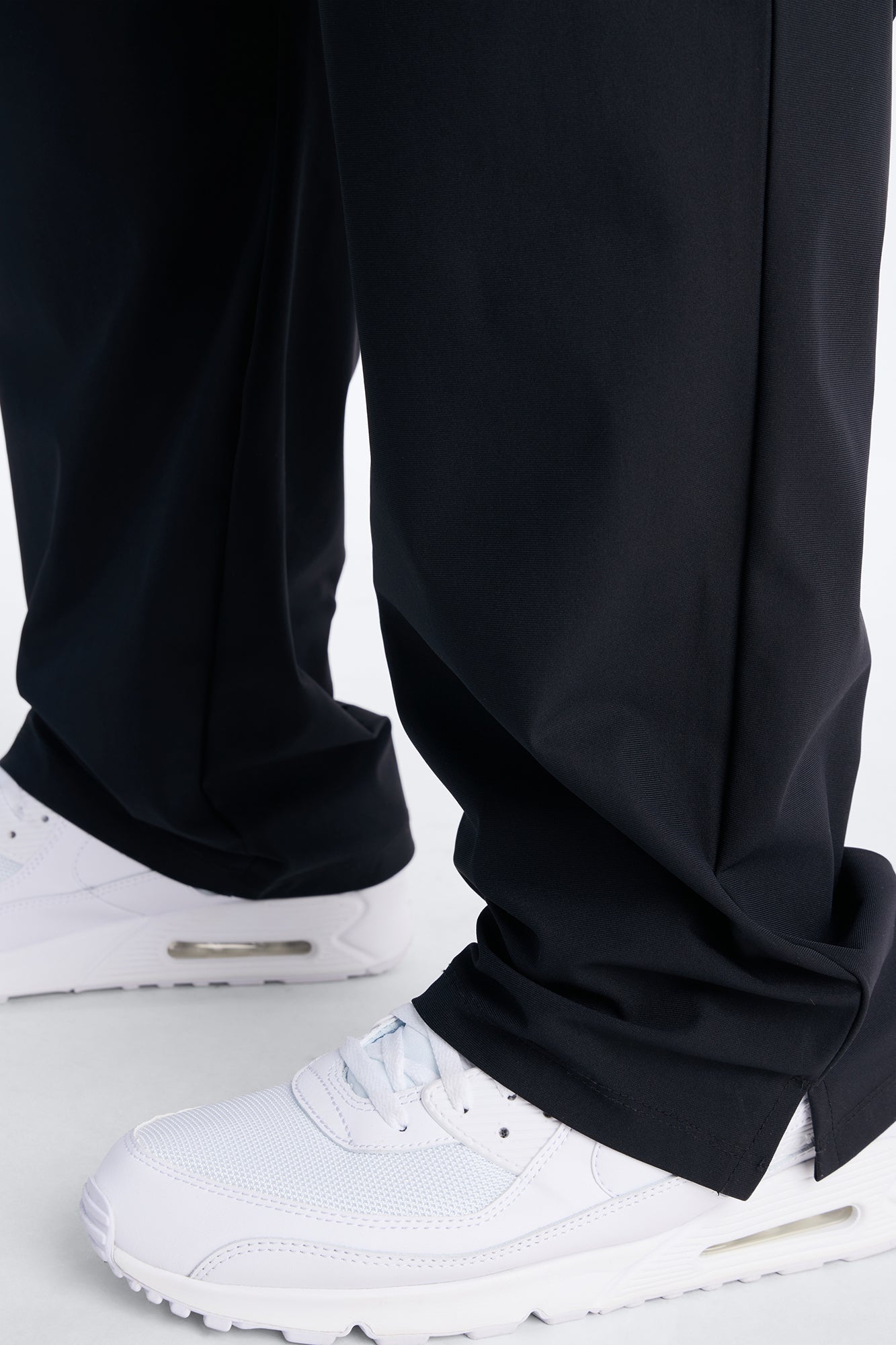 Slim Axis Slit Pant - Black