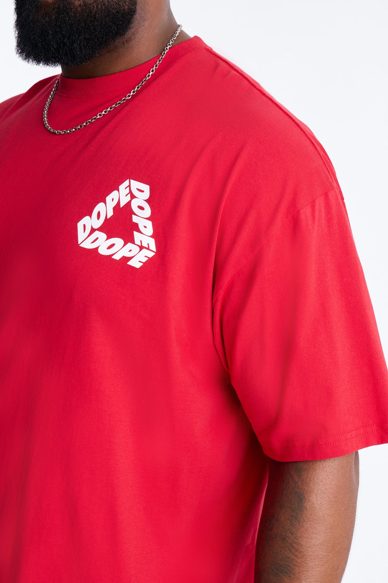 Dope Boxy Short Sleeve Tee - Red