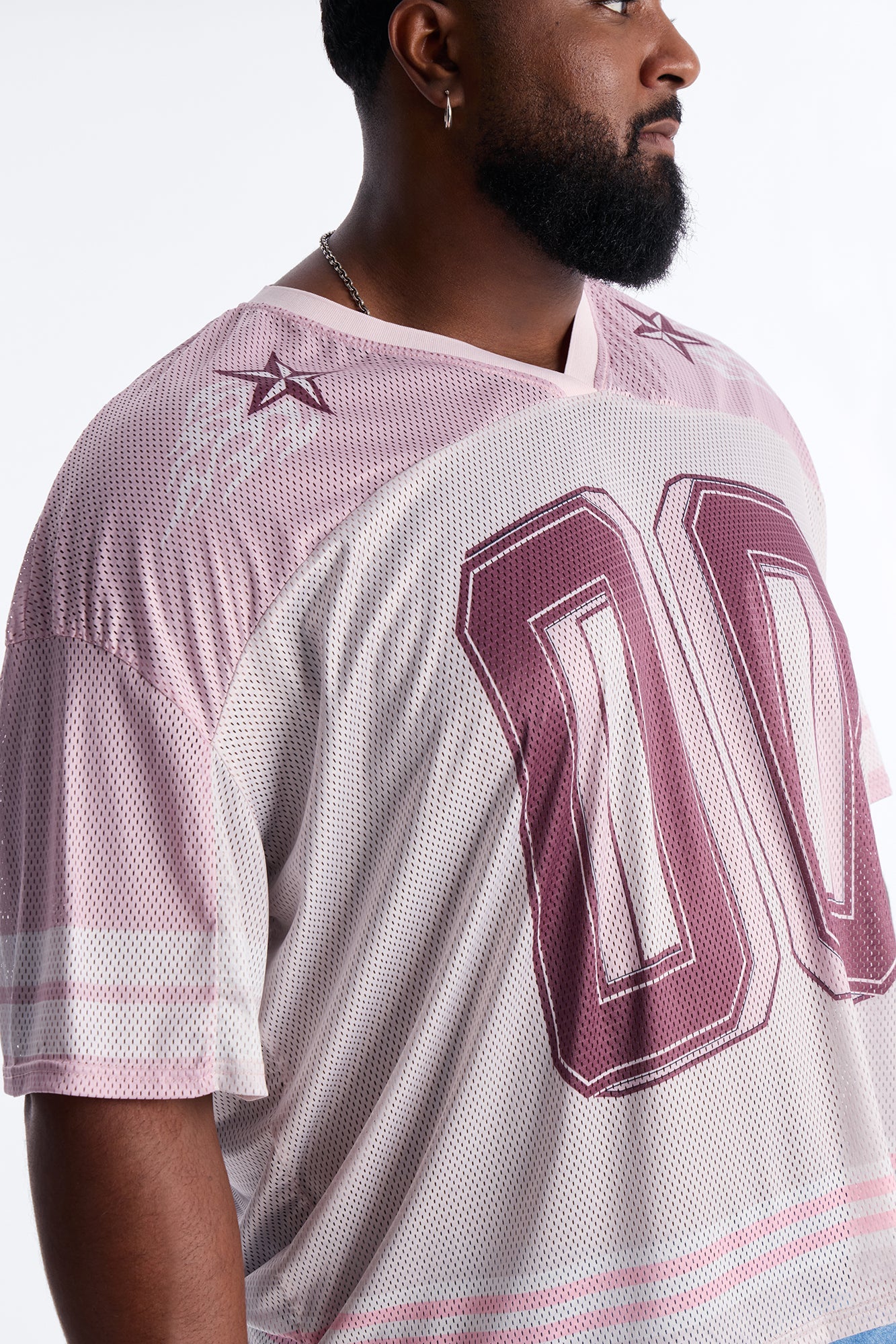 Burning Star Short Sleeve Jersey - Pink