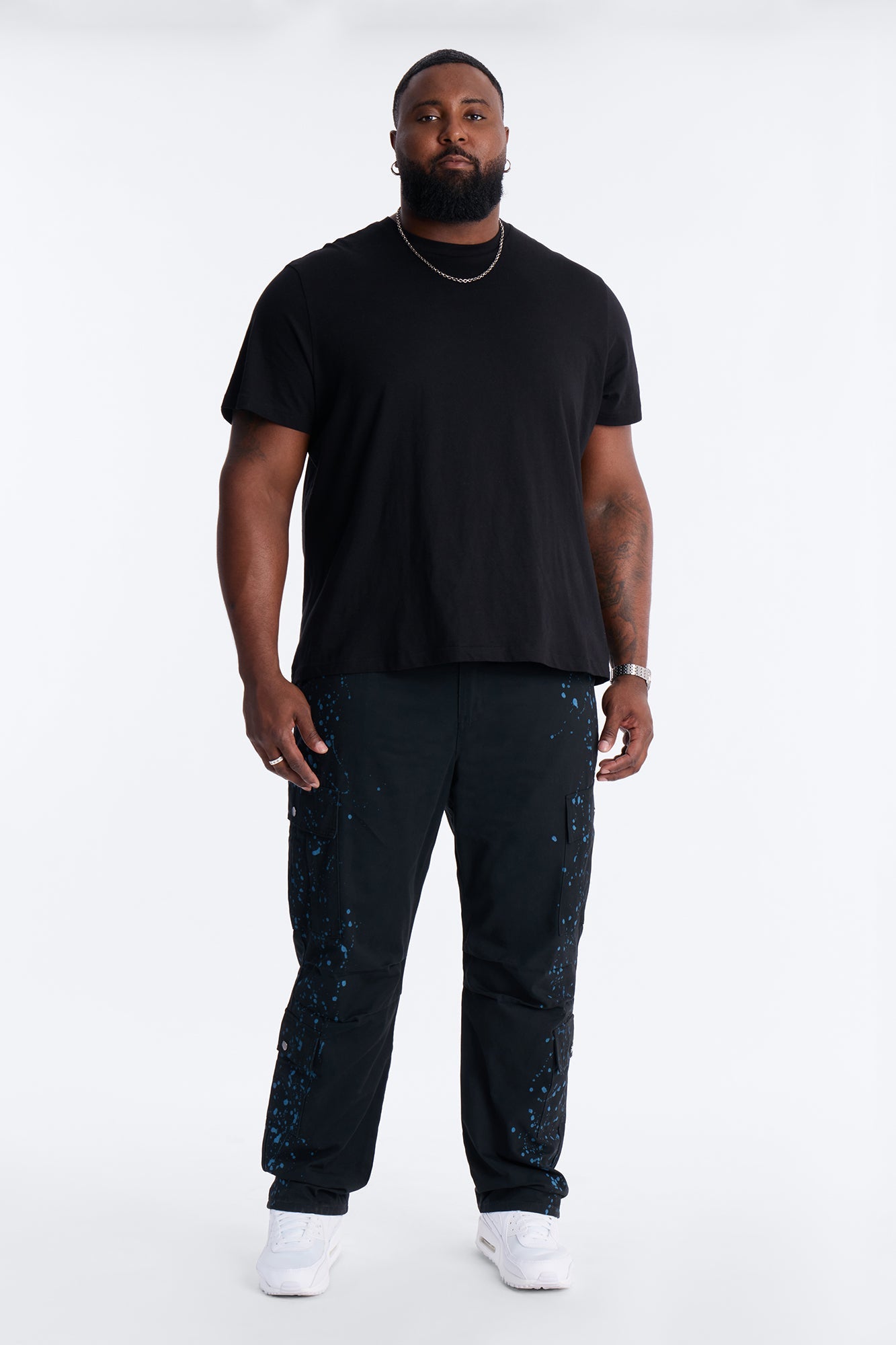Straight New Age Canvas Pant - Black