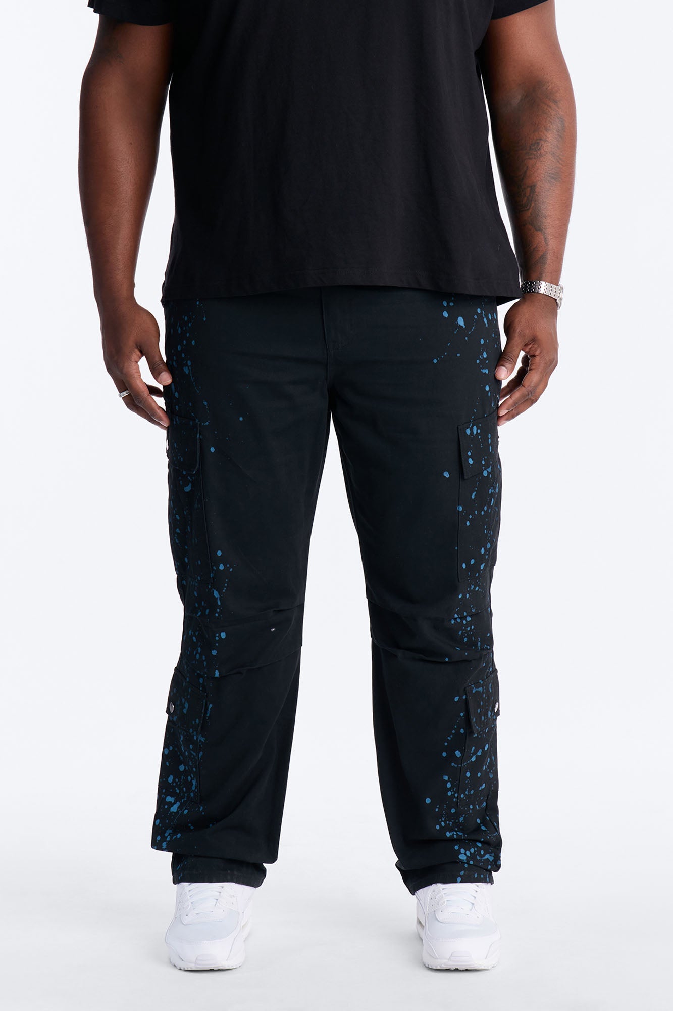Straight New Age Canvas Pant - Black