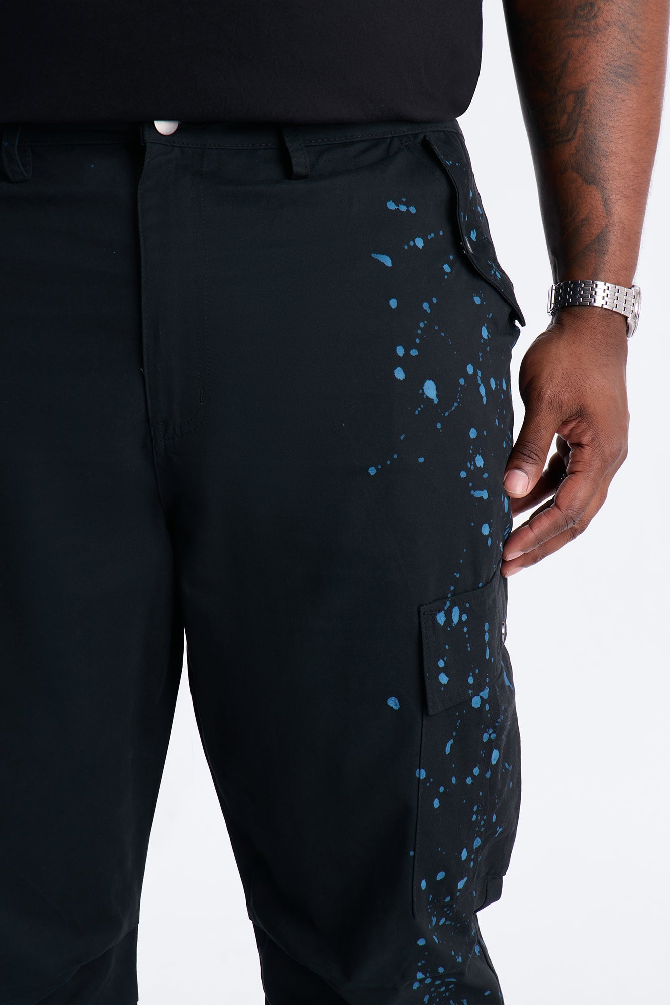 Straight New Age Canvas Pant - Black