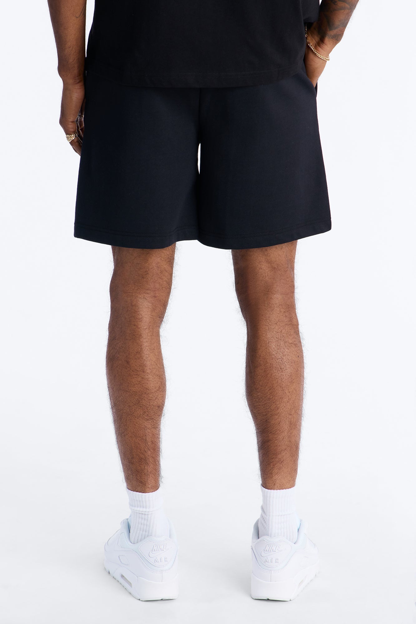 NYC College League Sweatshorts - Black