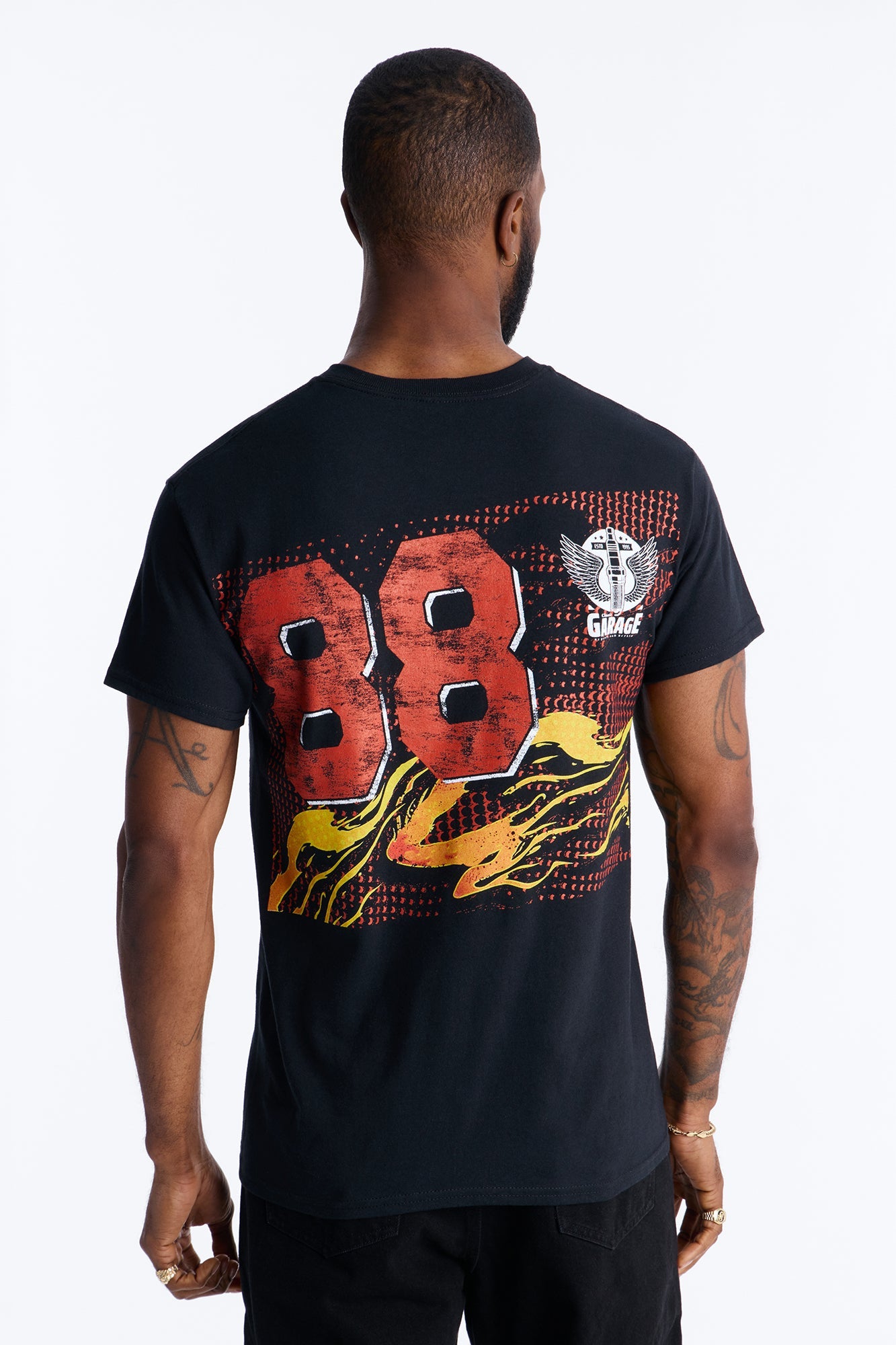 Pure Speed Racing Short Sleeve Tee - Black