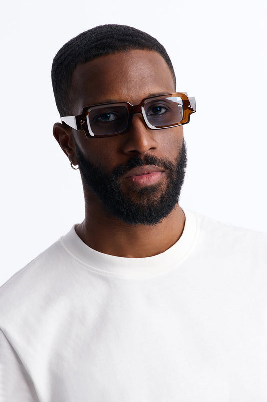 Urban Surf Square Sunglasses - Brown