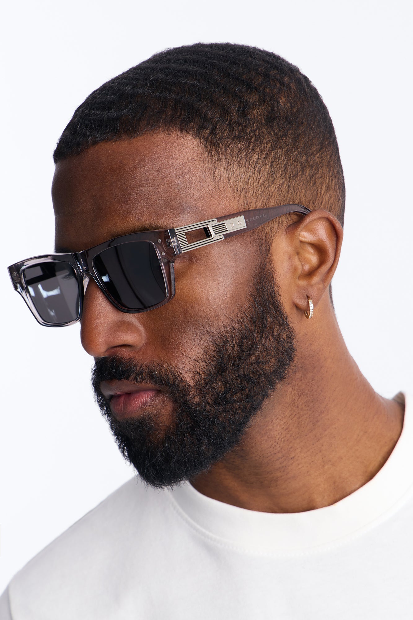 Prestige Wayfarer Sunglasses - Light Grey