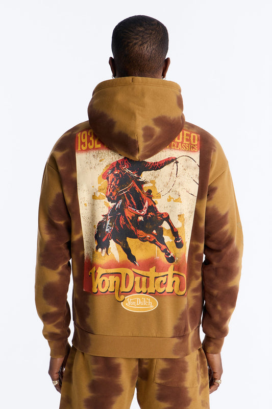 Von Dutch Ranch Most Wanted Hoodie - Brown