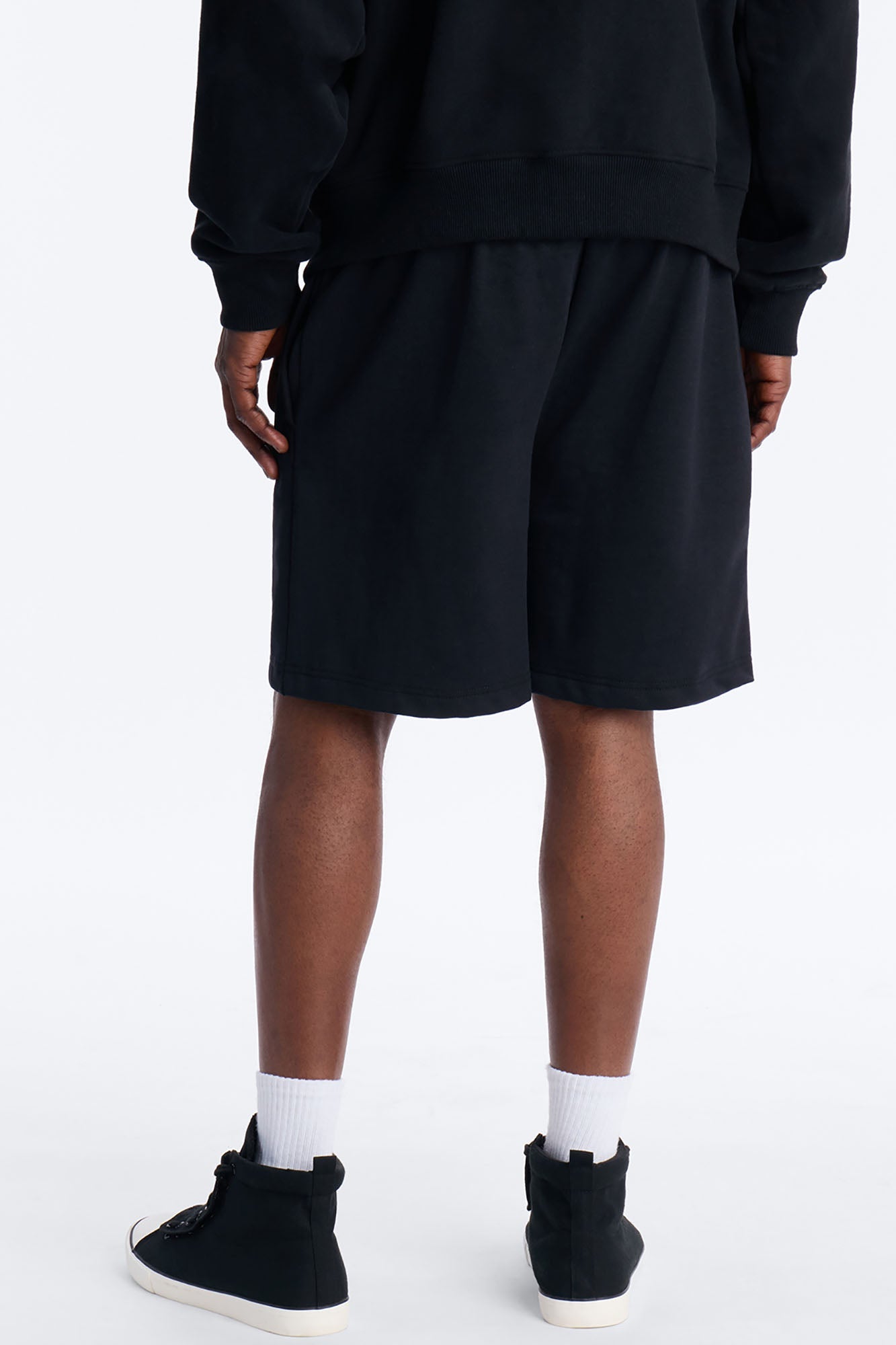 Digital Tribal Sweatshorts - Black