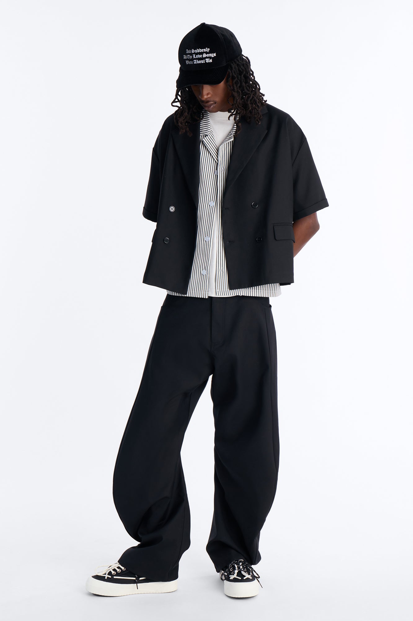Baggy Icon Quad Trouser - Black