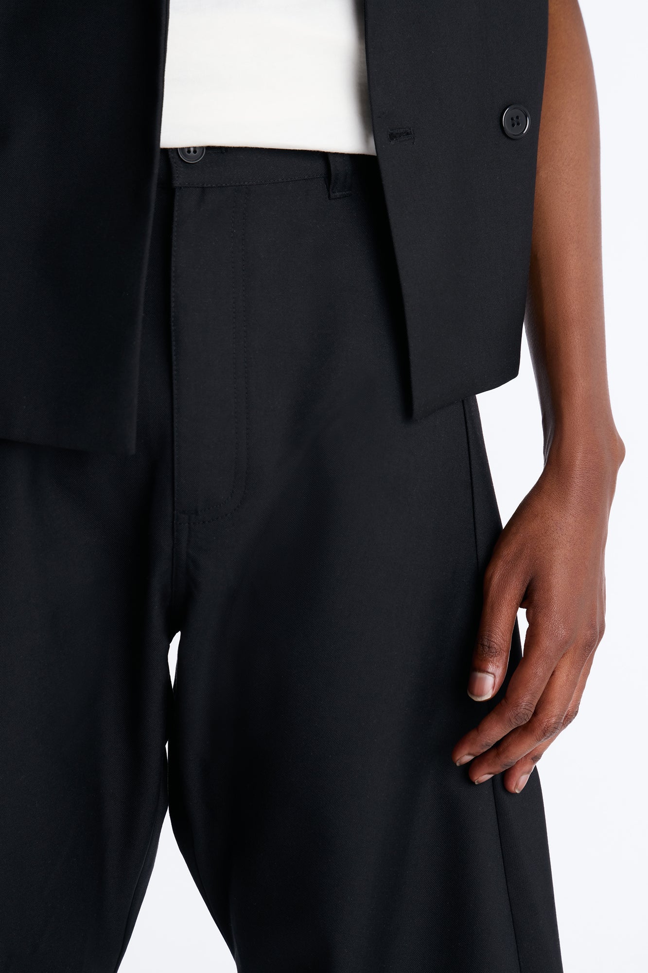 Baggy Icon Quad Trouser - Black