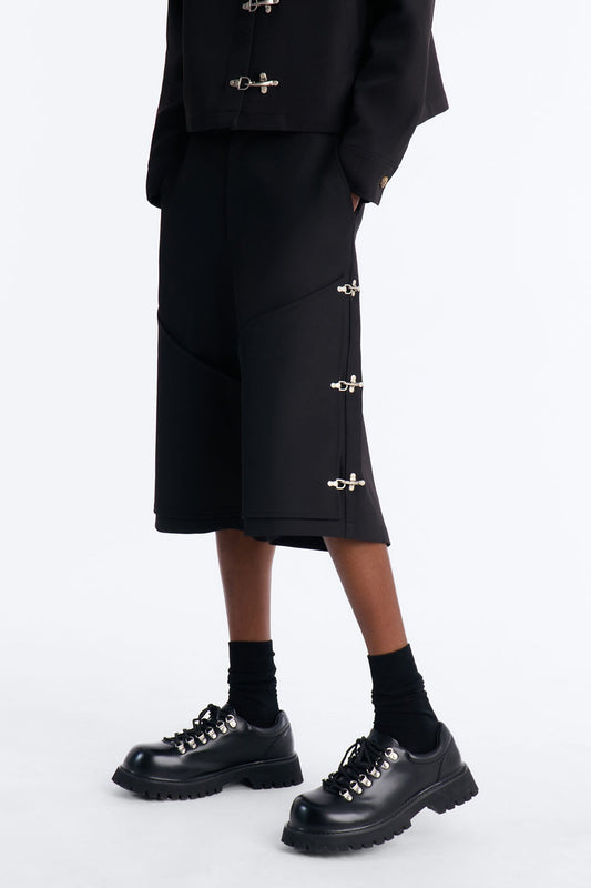 Baggy Vie Clasp Short - Black