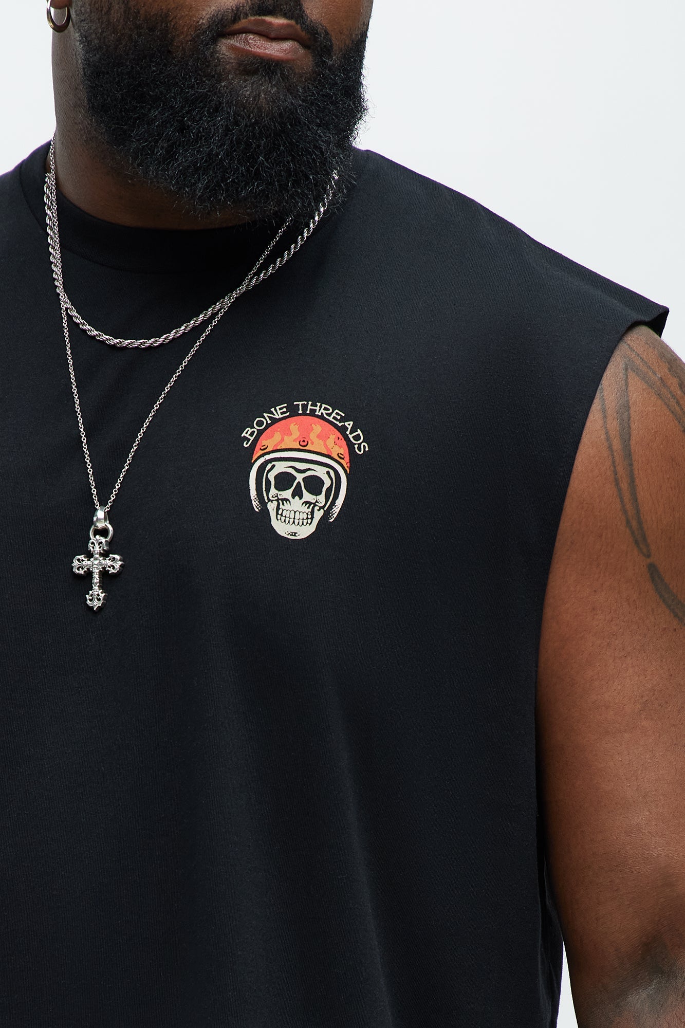 Fearless Soul Muscle Tee - Black