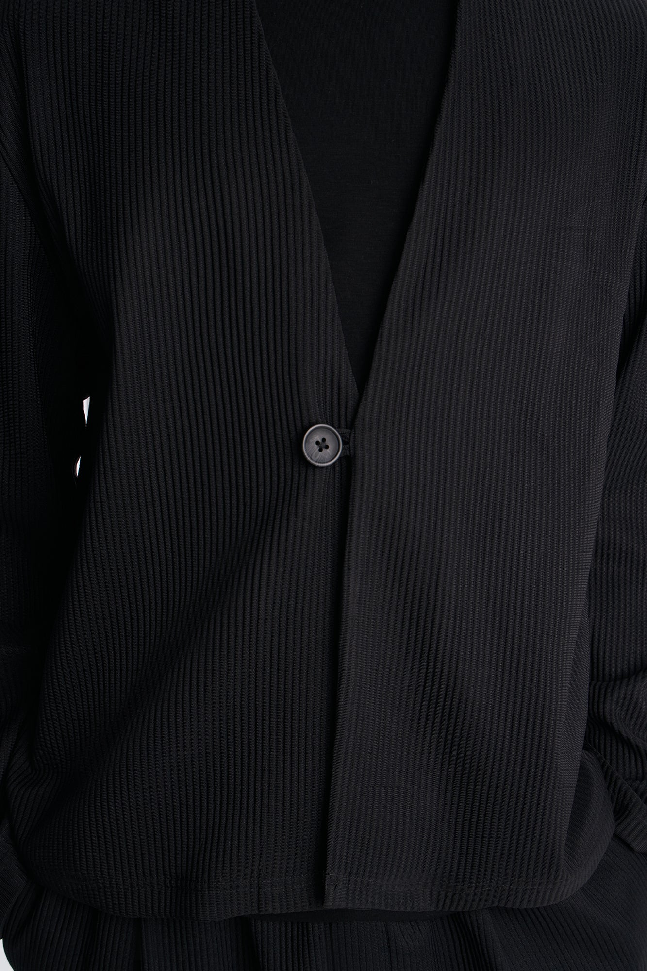 Show Up Shawl Collar Blazer - Black