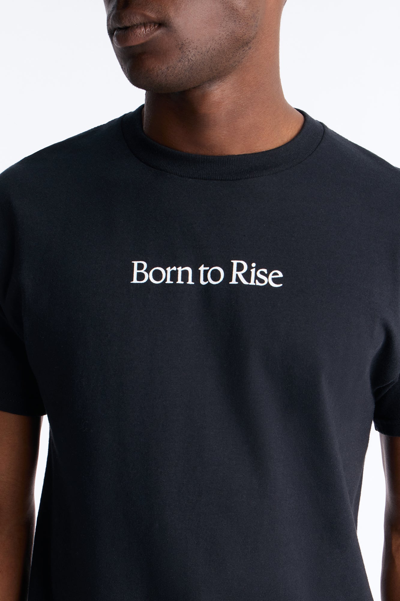 Born To Rise Short Sleeve Tee - Black