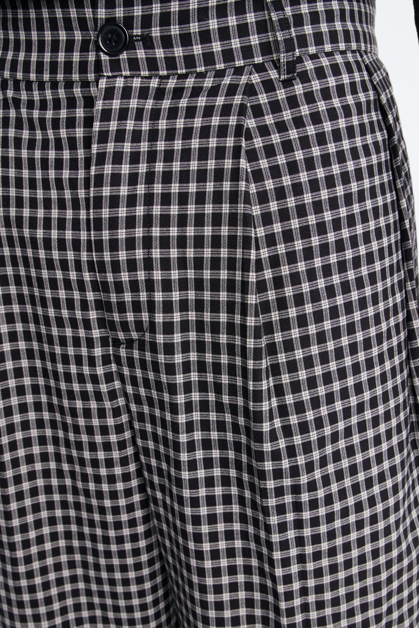 Wide Leg Pleated Downtown London Trouser - Black