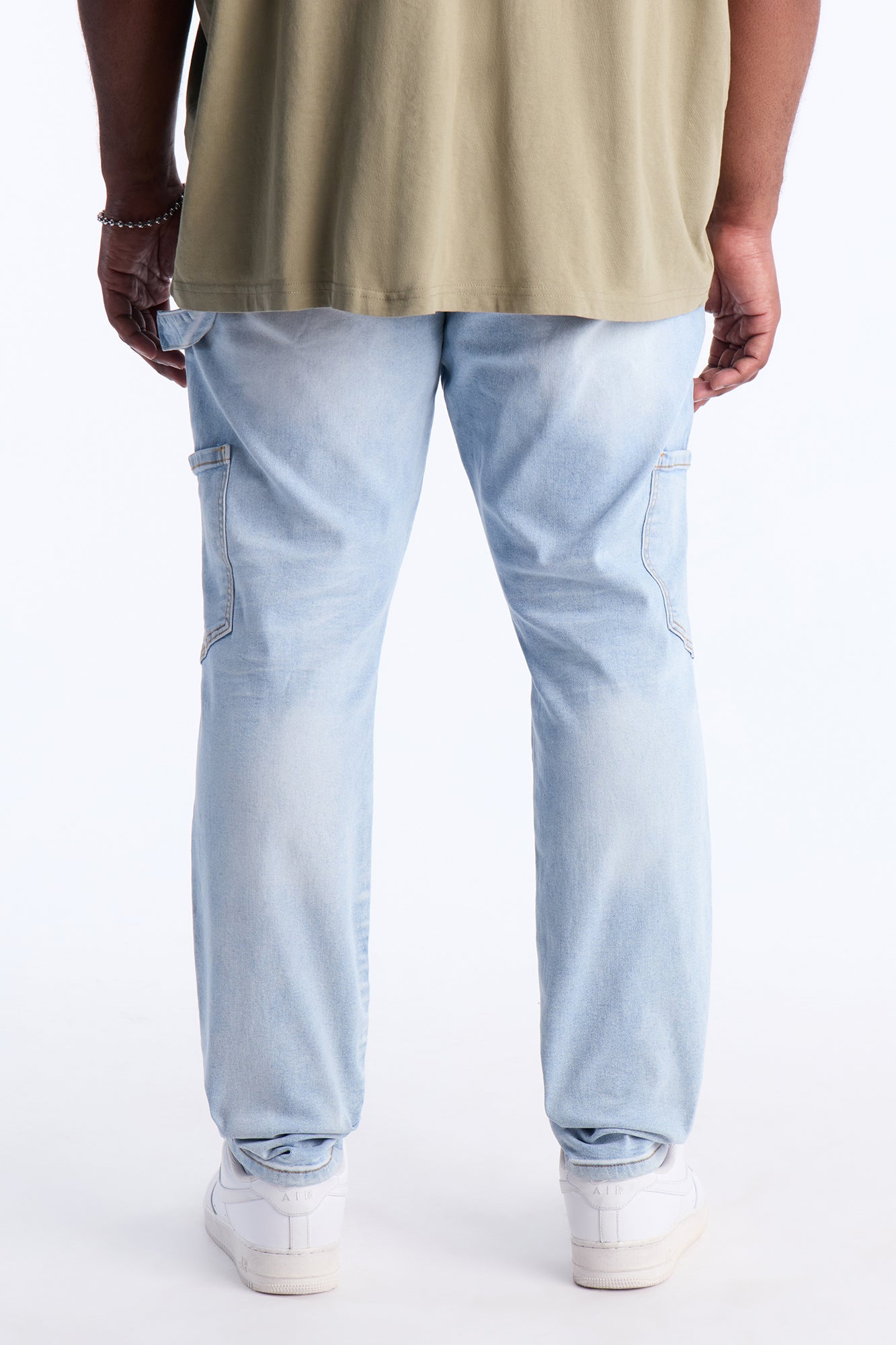 Studio Carpenter Stacked Skinny Jean - Light Wash