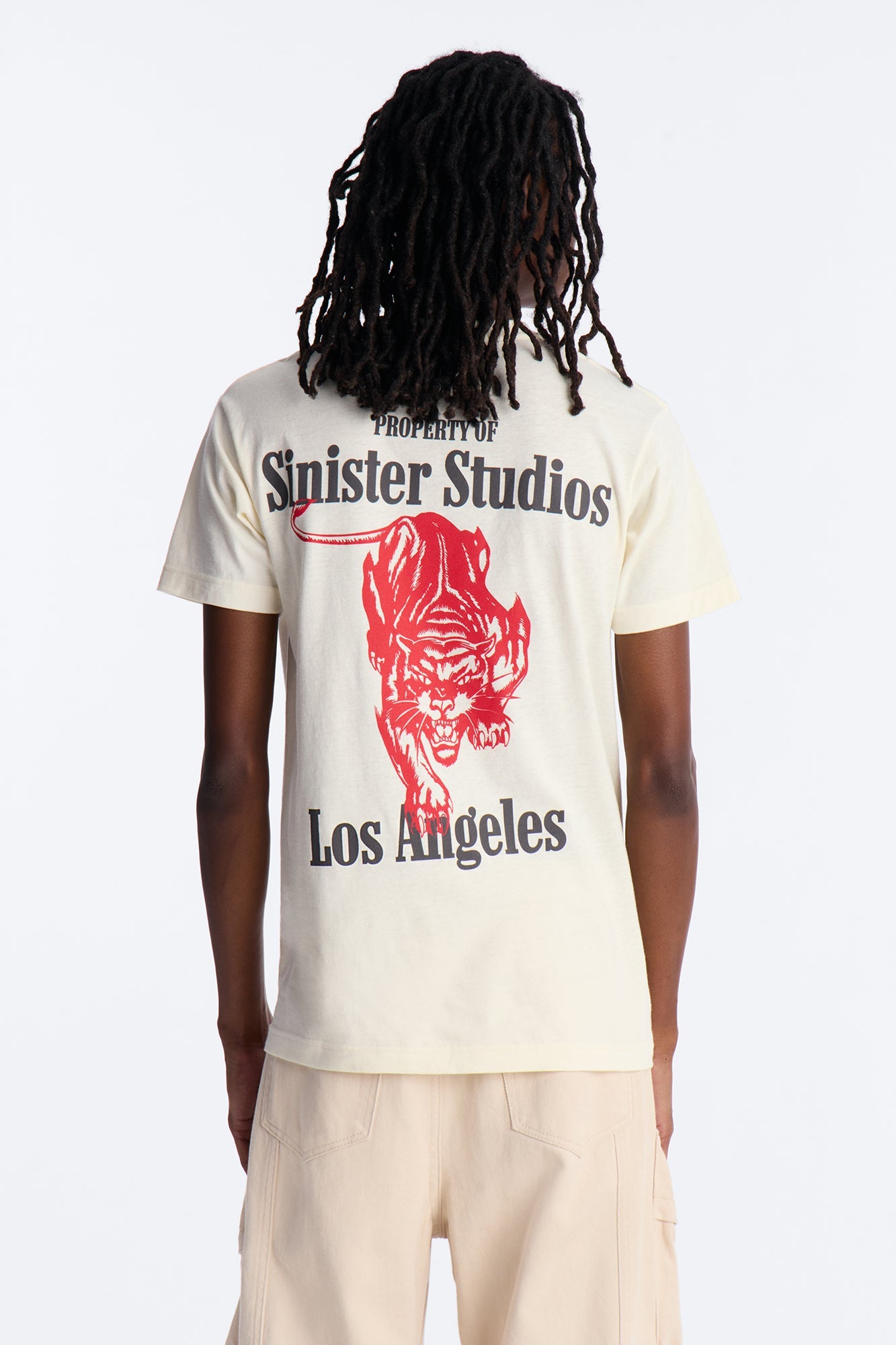 Sinister Studios LA Short Sleeve Tee - Cream