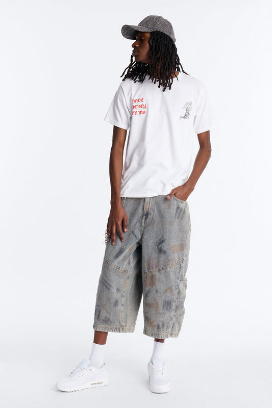 Barrel Chaos Denim Short - Vintage Wash