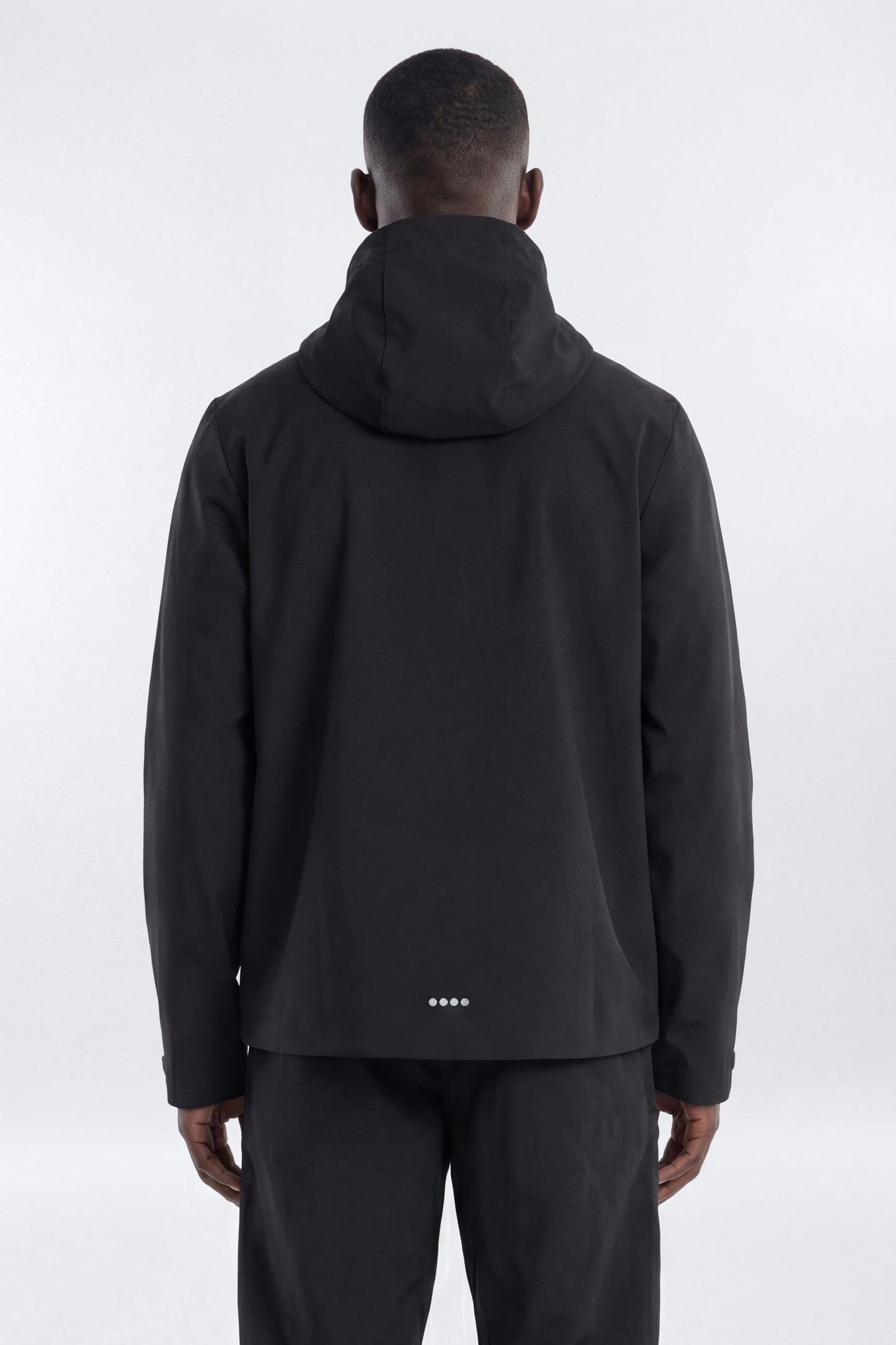 ActiveNylon™ Full Zip Hooded Jacket - Black